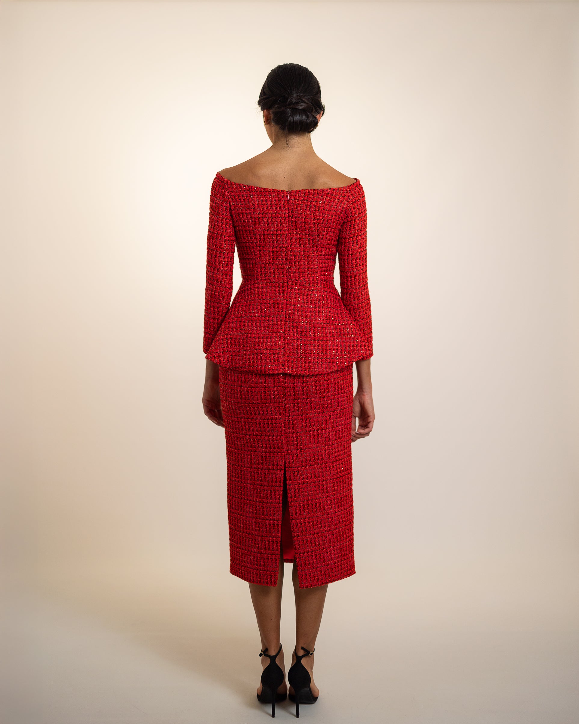 Conjunto Mariana rojo