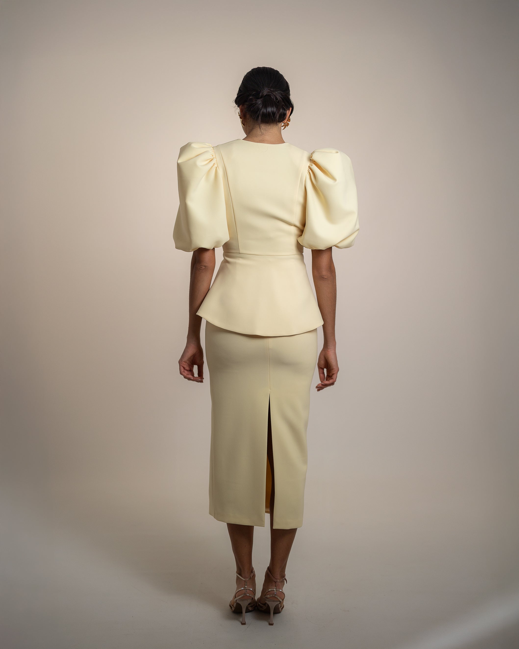 Conjunto Catalina - mantequilla