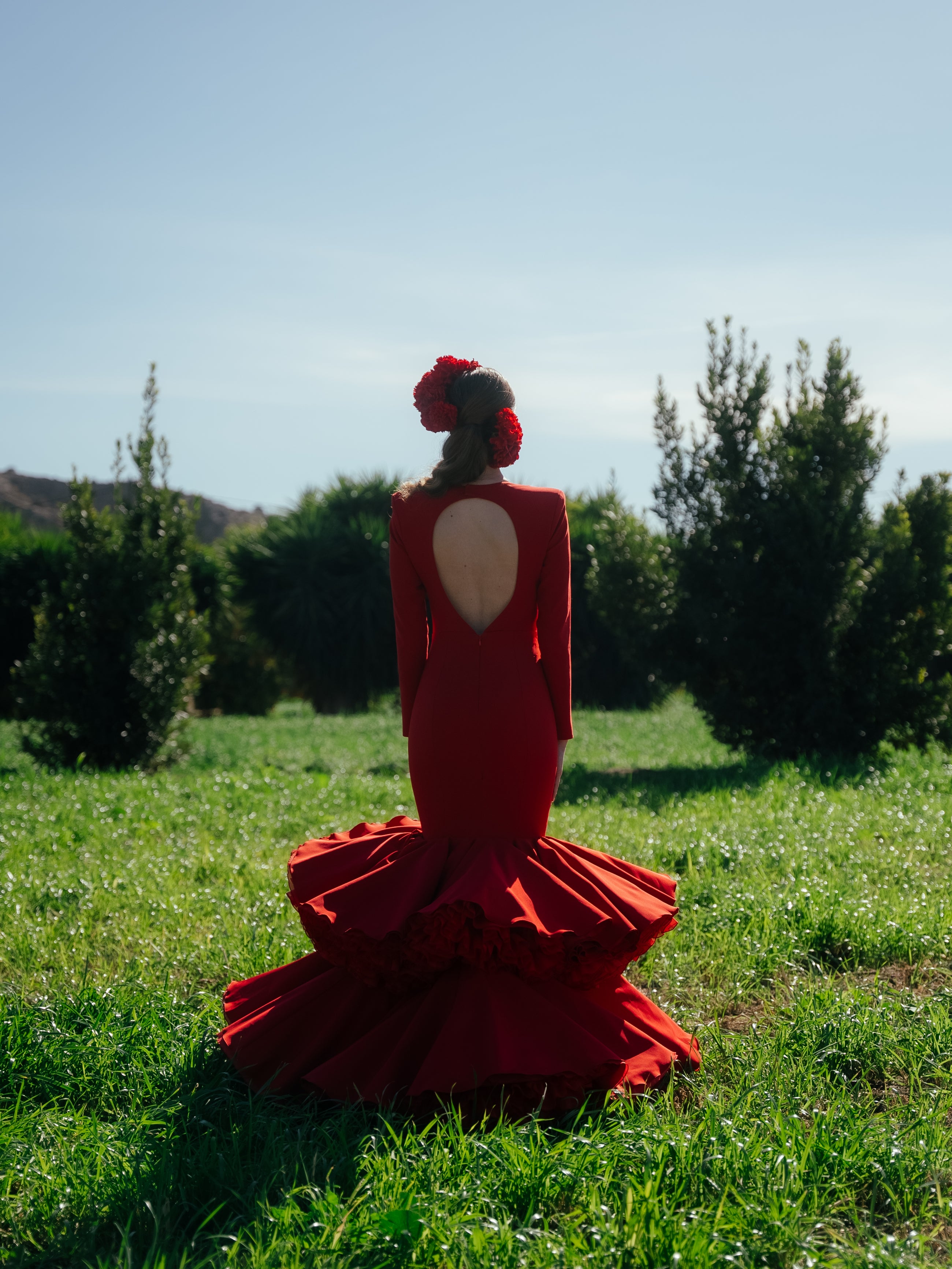 Vestido Flamenca Rojo