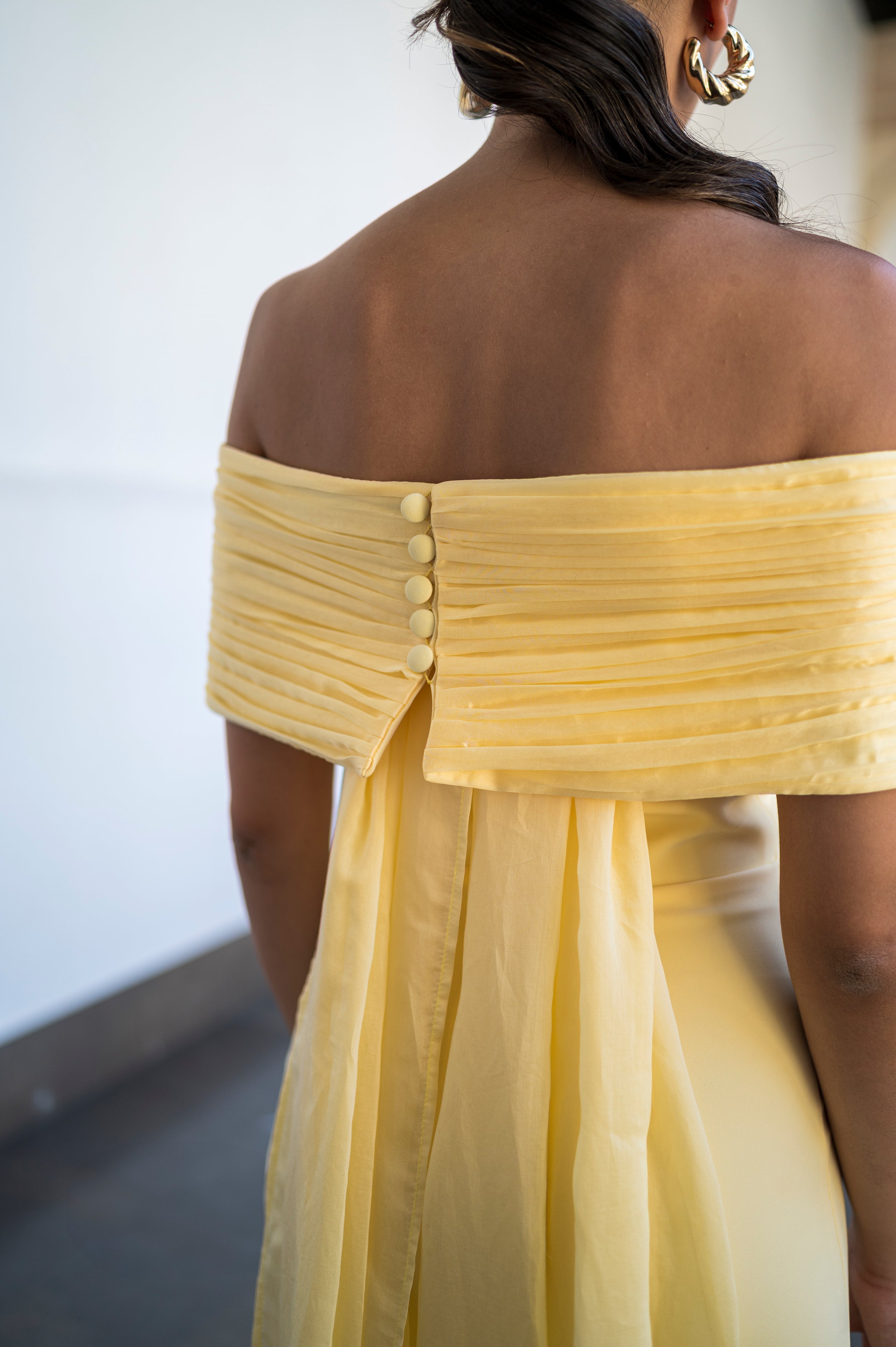 Vestido Cristina - Amarillo