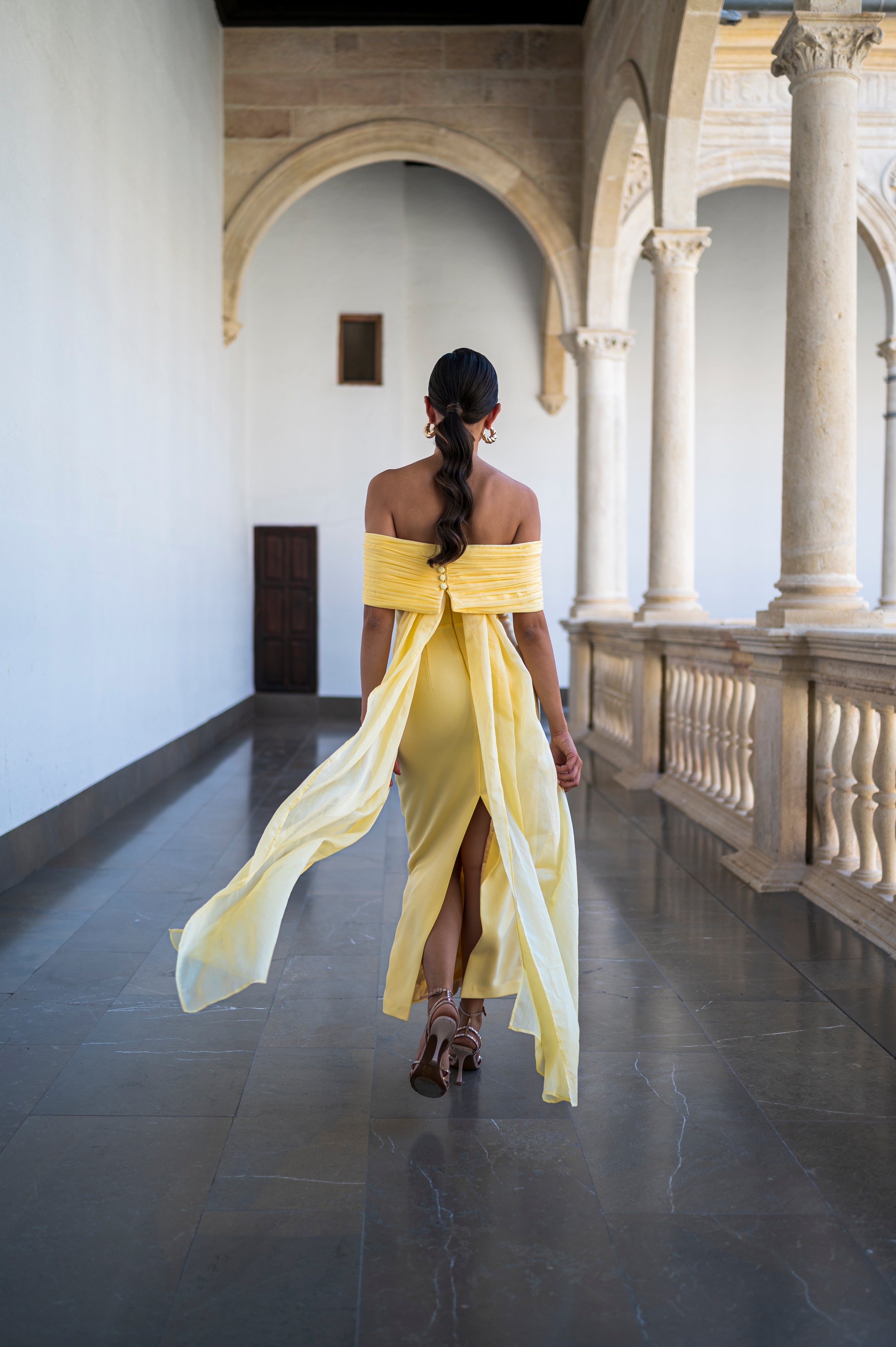 Vestido Cristina - Amarillo
