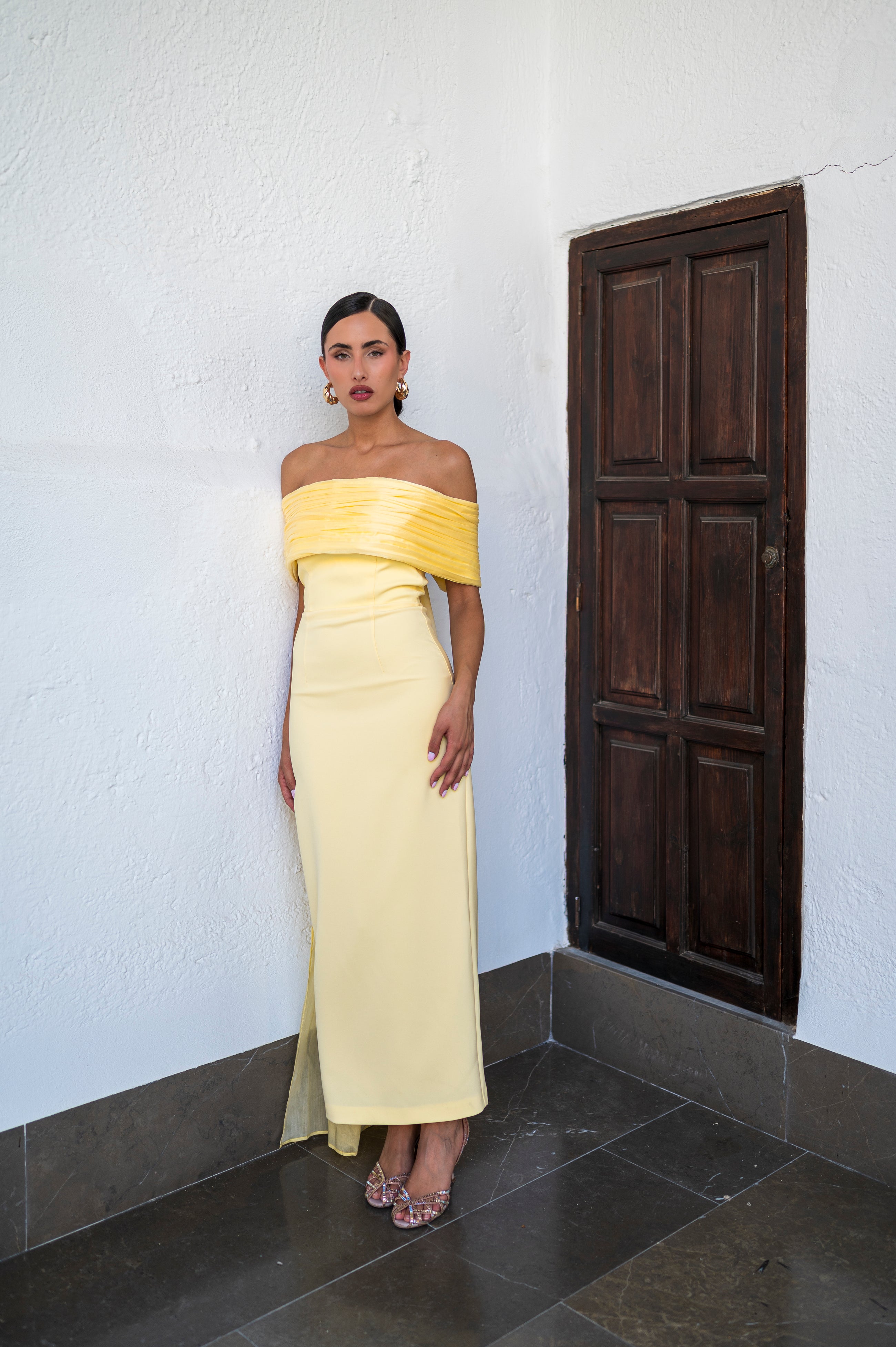 Vestido Cristina - Amarillo