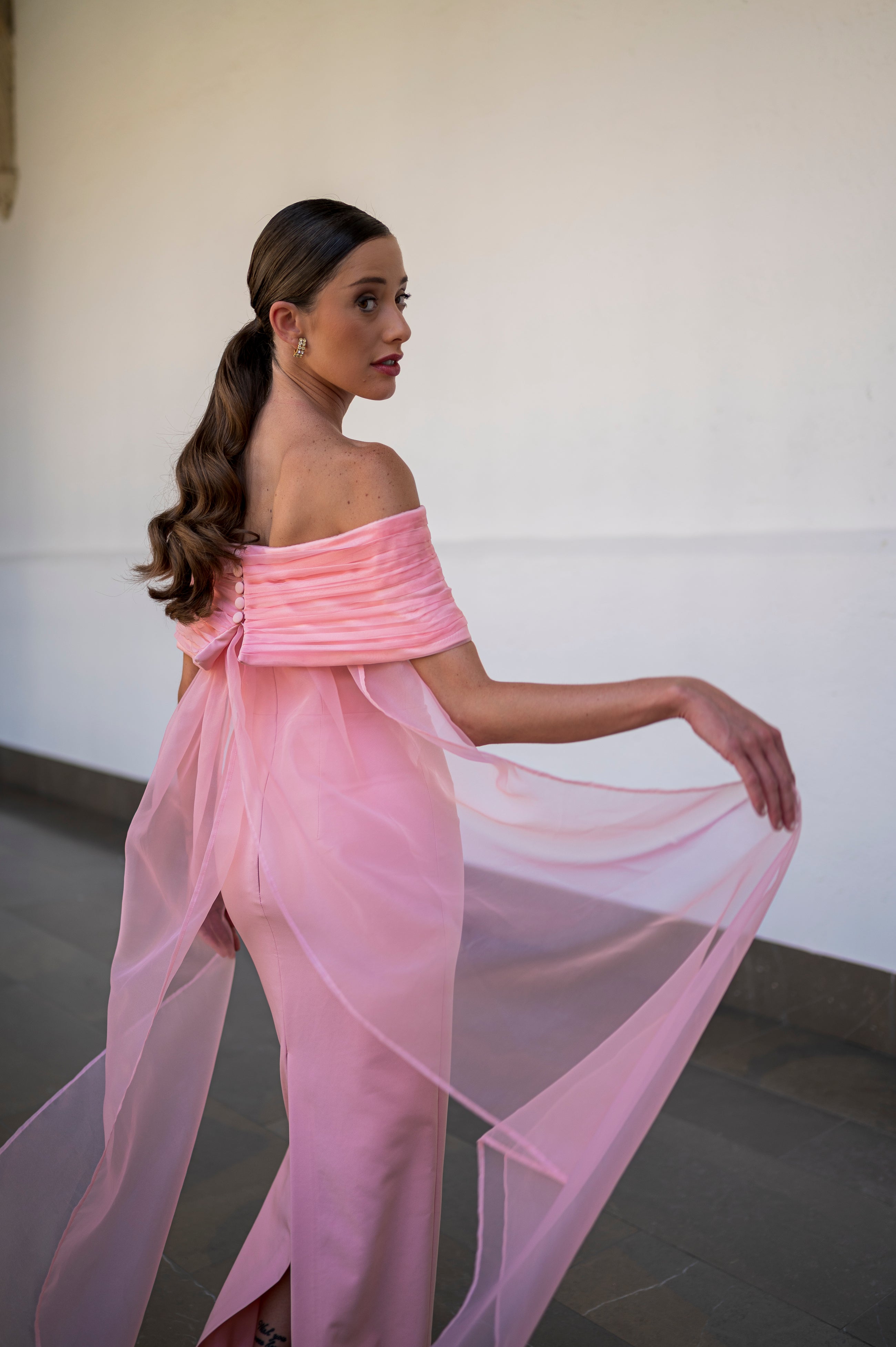 Vestido Cristina - Rosa