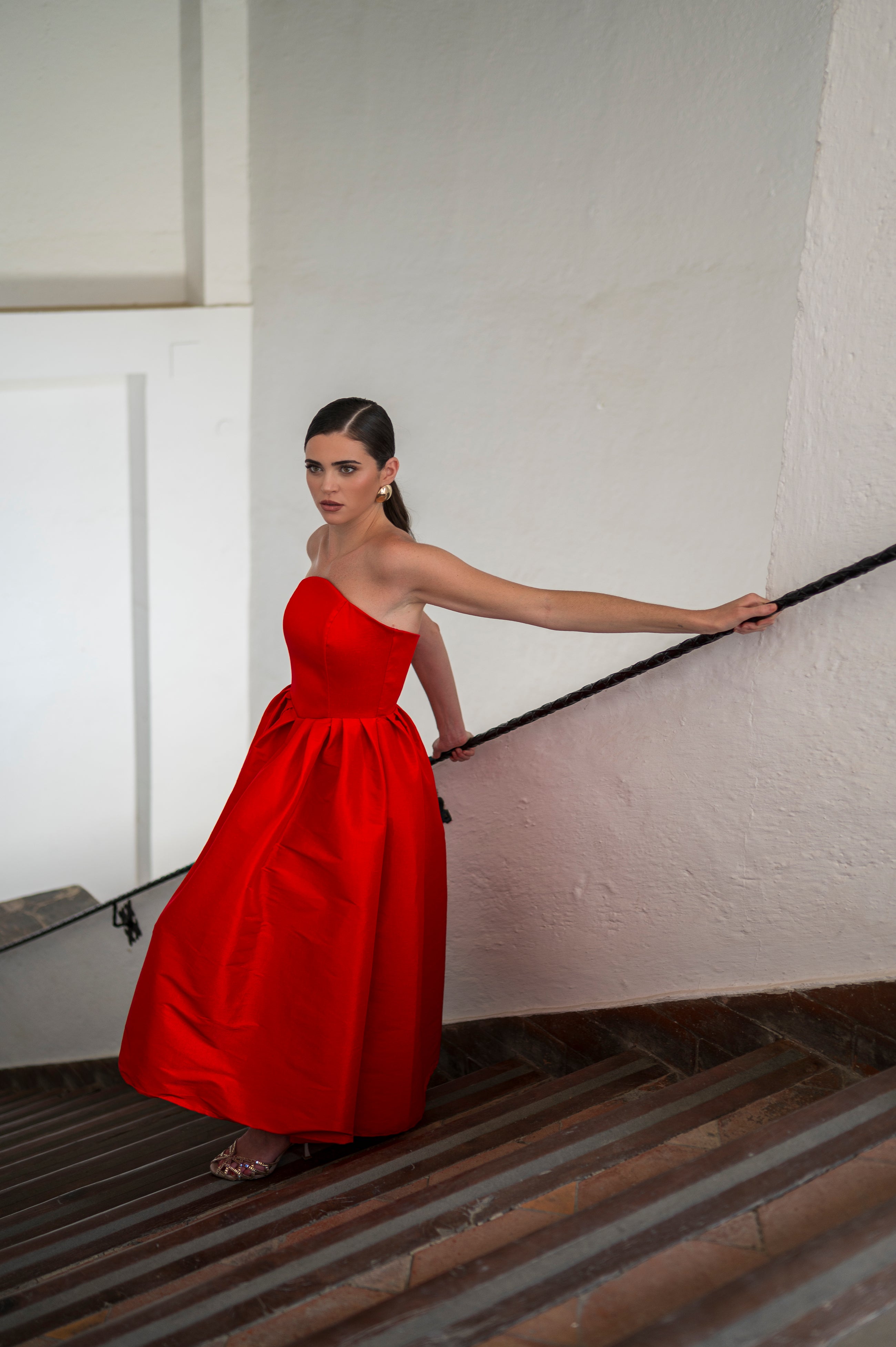 Vestido Belma - Rojo