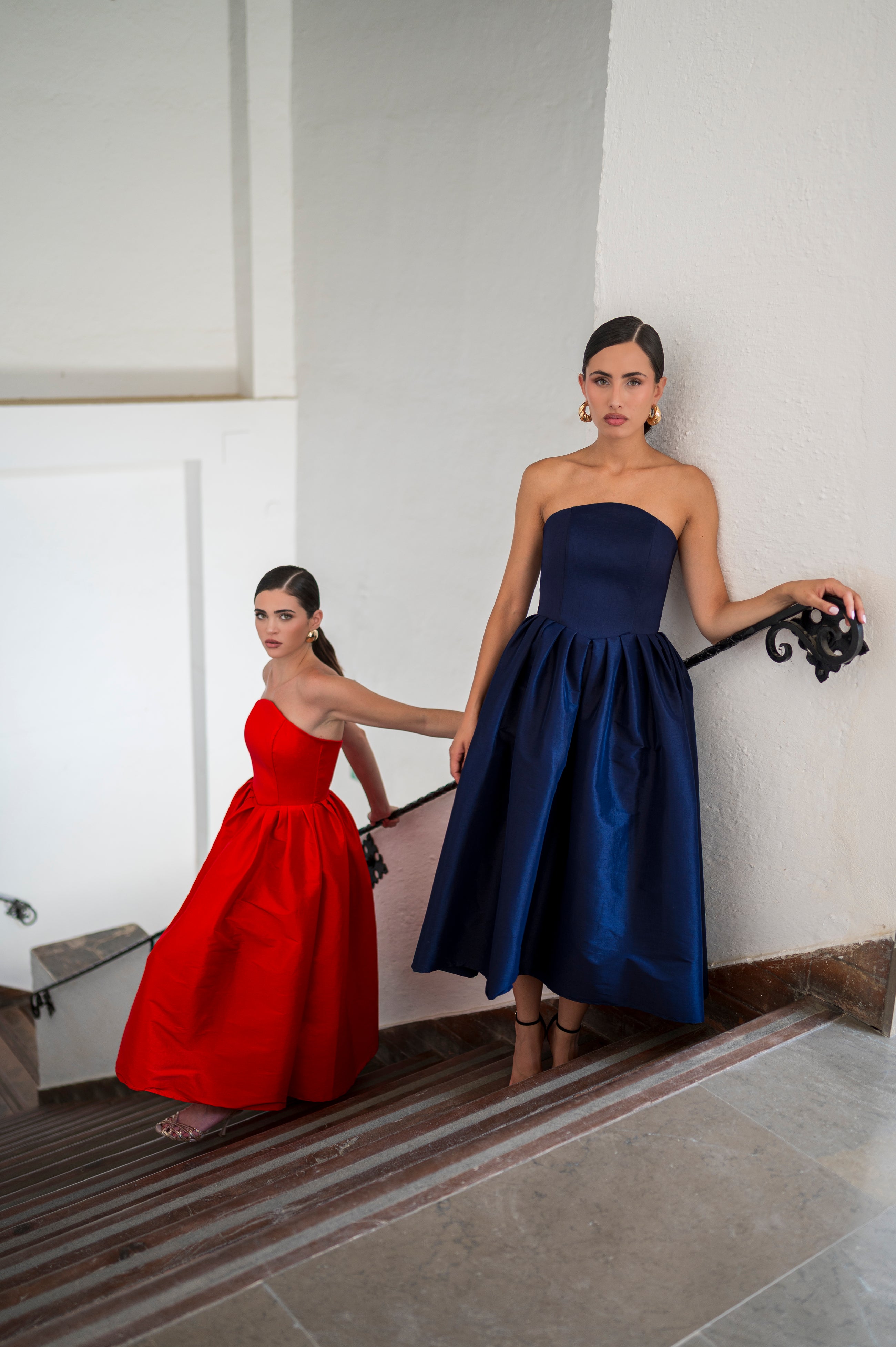 Vestido Belma - Azul Marino