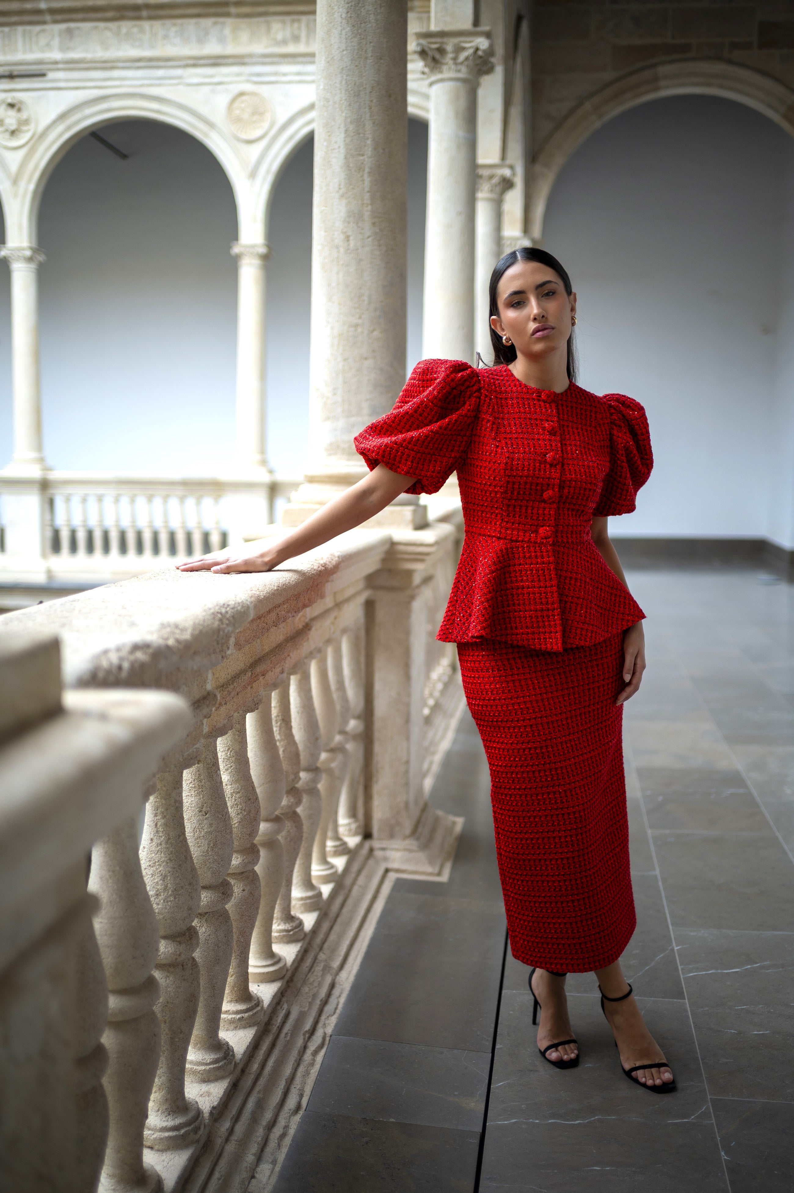 Falda Catalina - Rojo