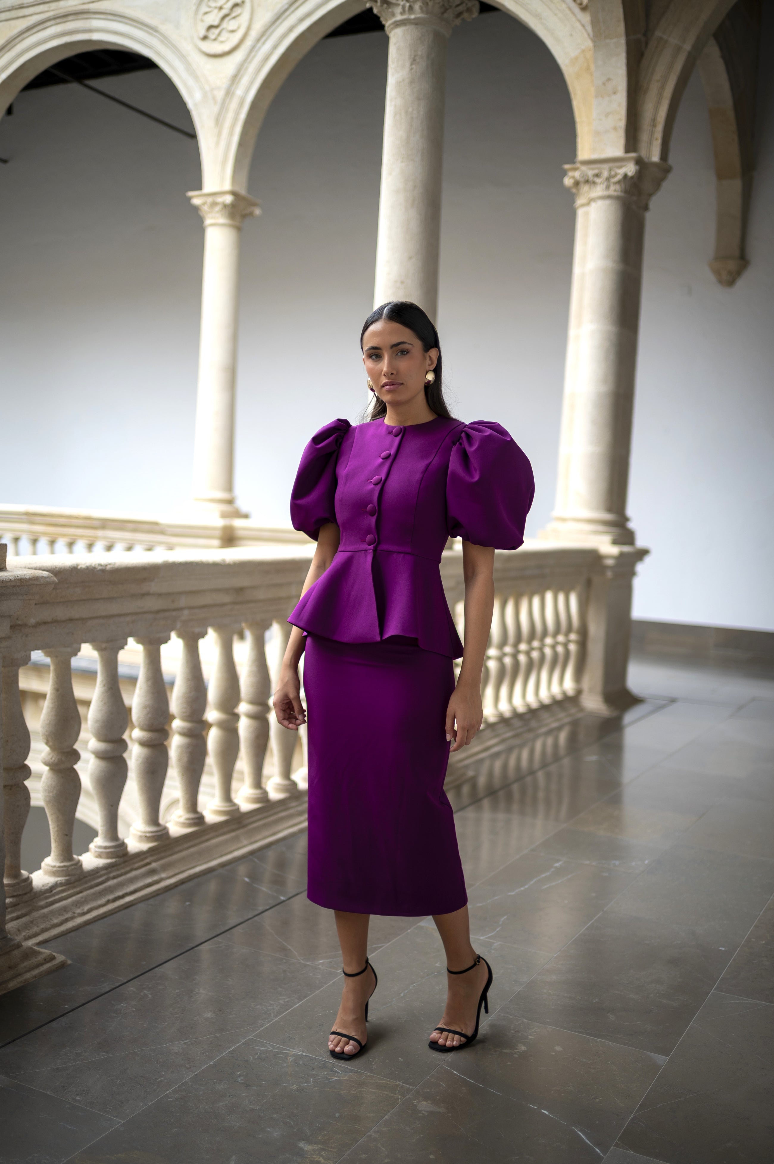 Chaqueta Catalina - Berenjena