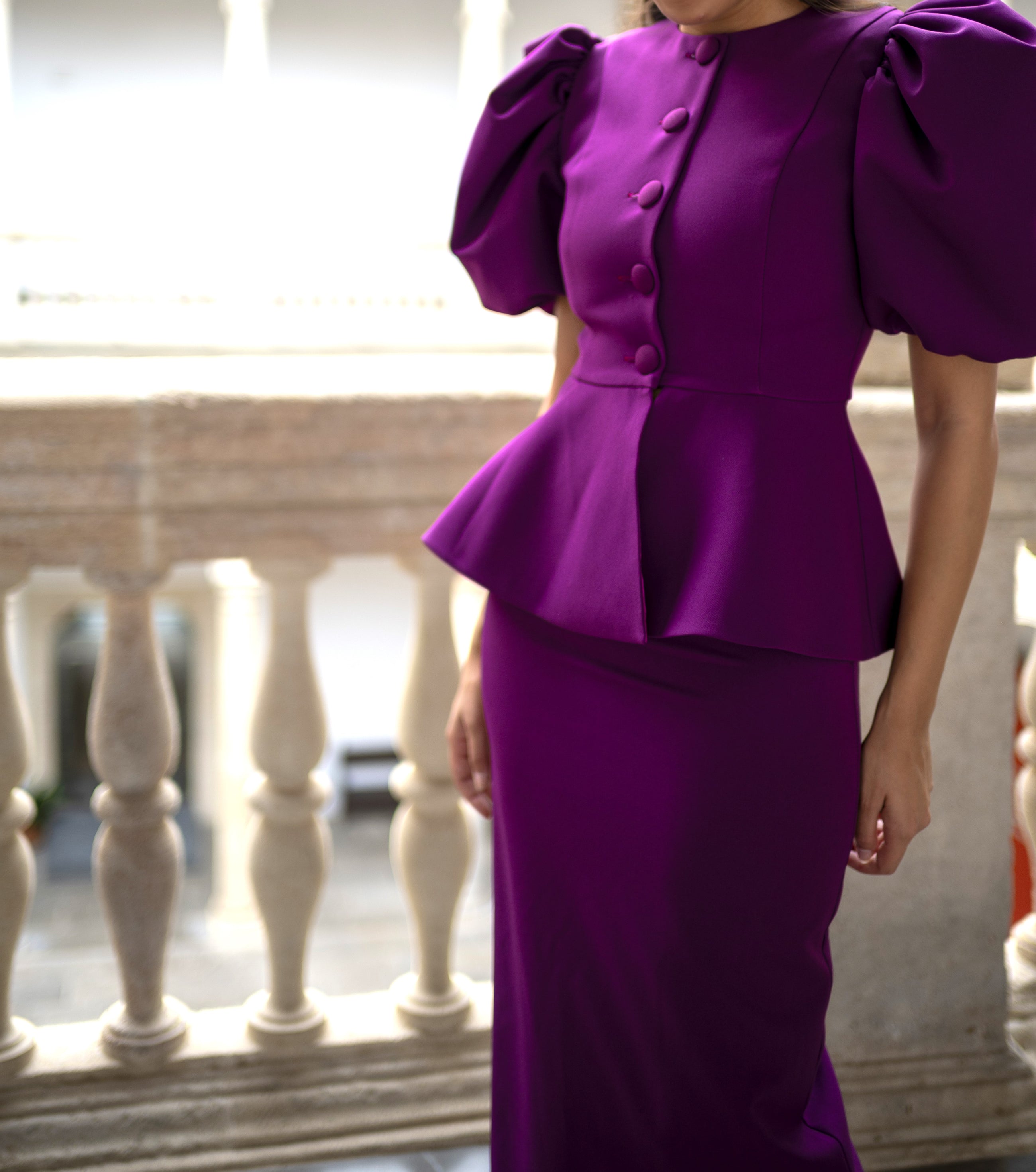 Chaqueta Catalina - Berenjena