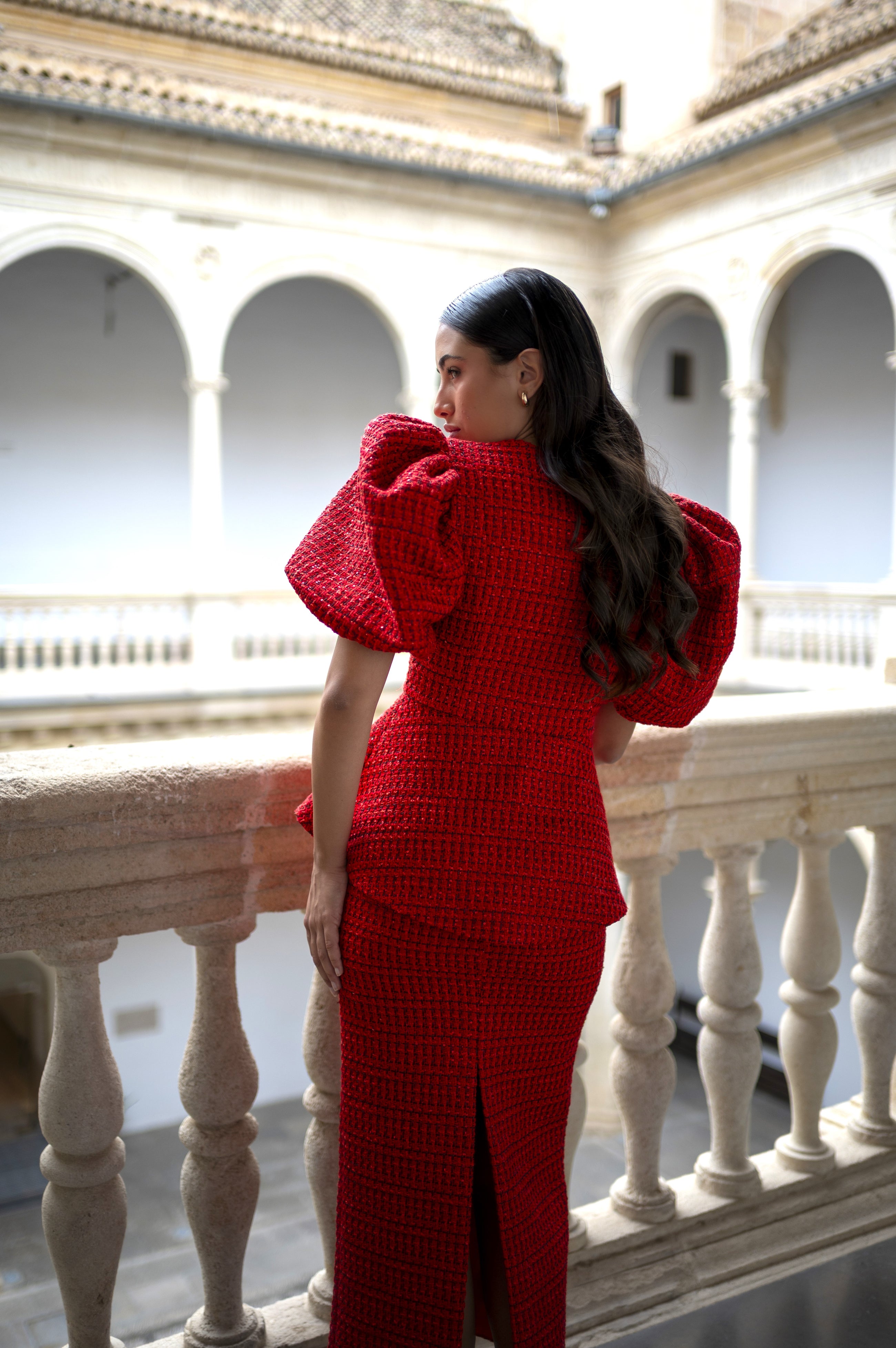 Falda Catalina - Rojo