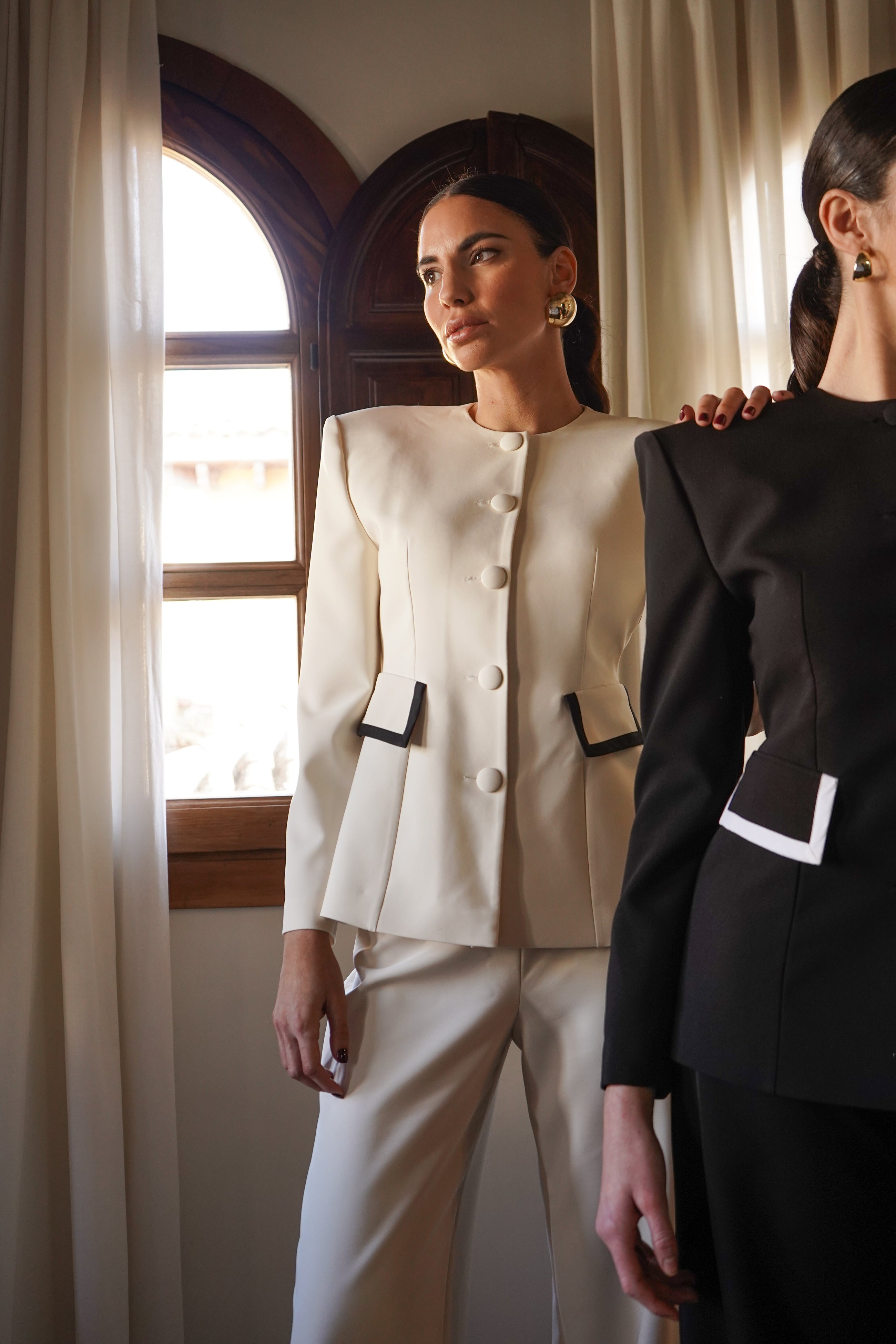 Chaqueta Margarita - Marfil