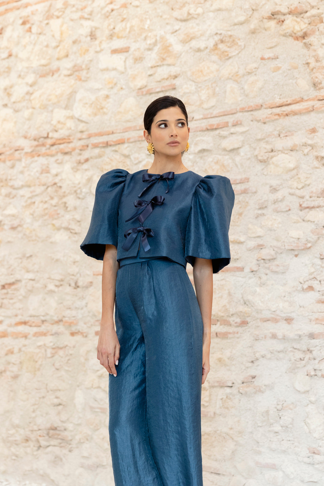 Conjunto Jimena Corto - Azul marino