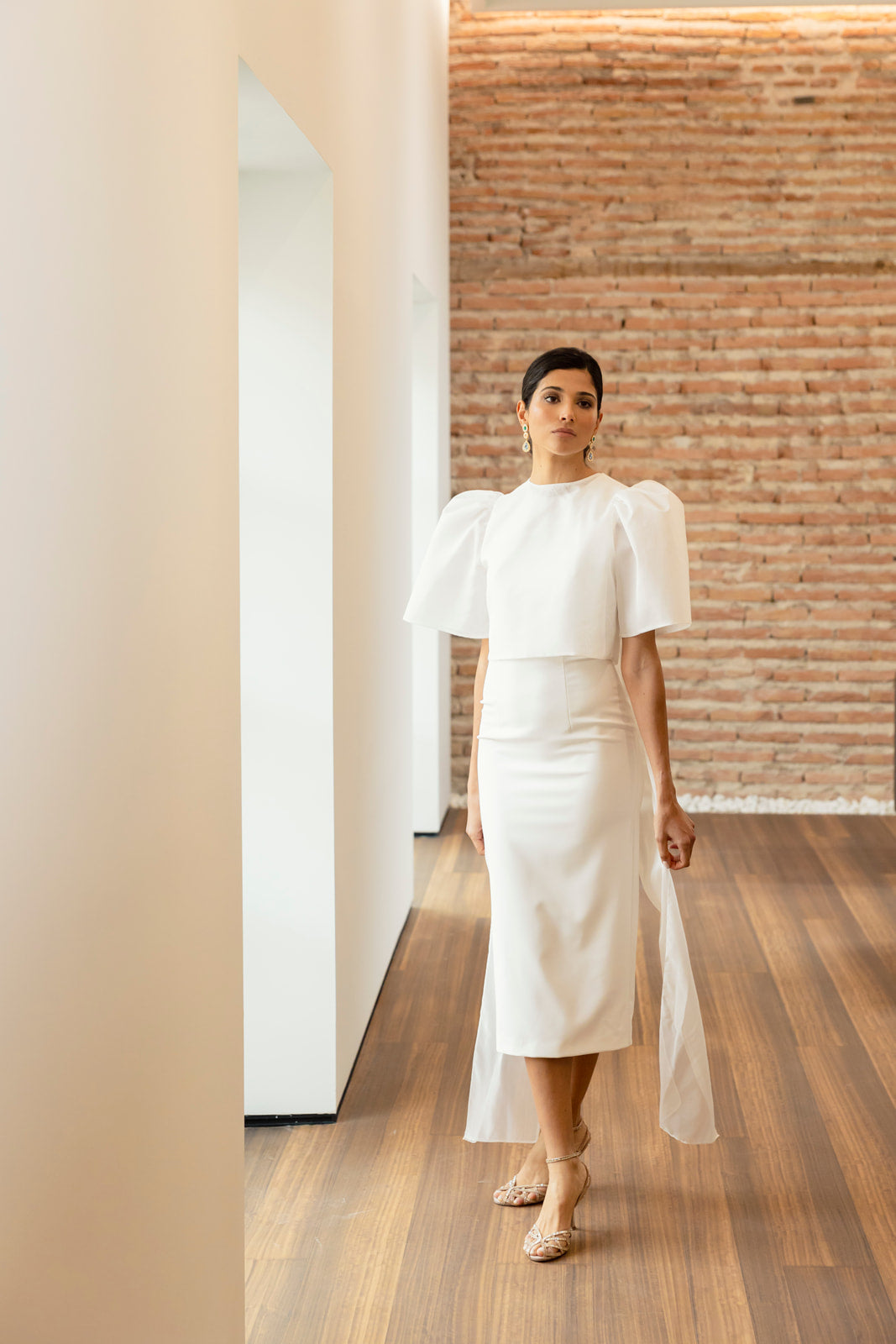 Vestido Federica blanco