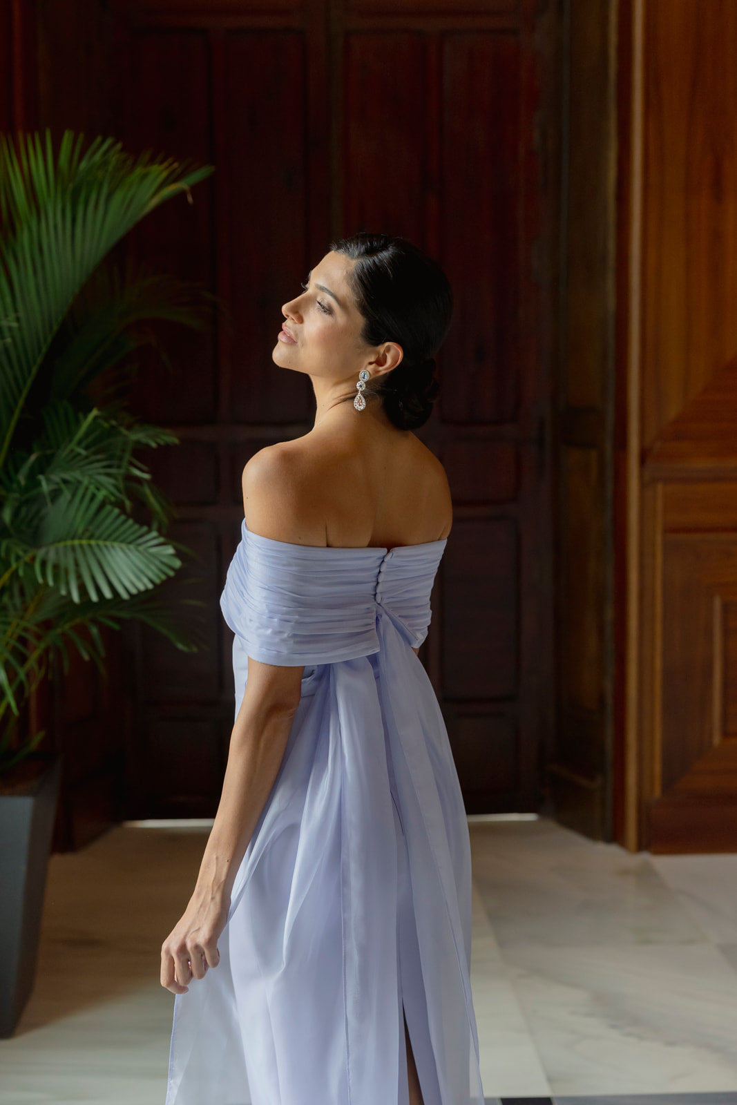 Vestido Cristina - Celeste