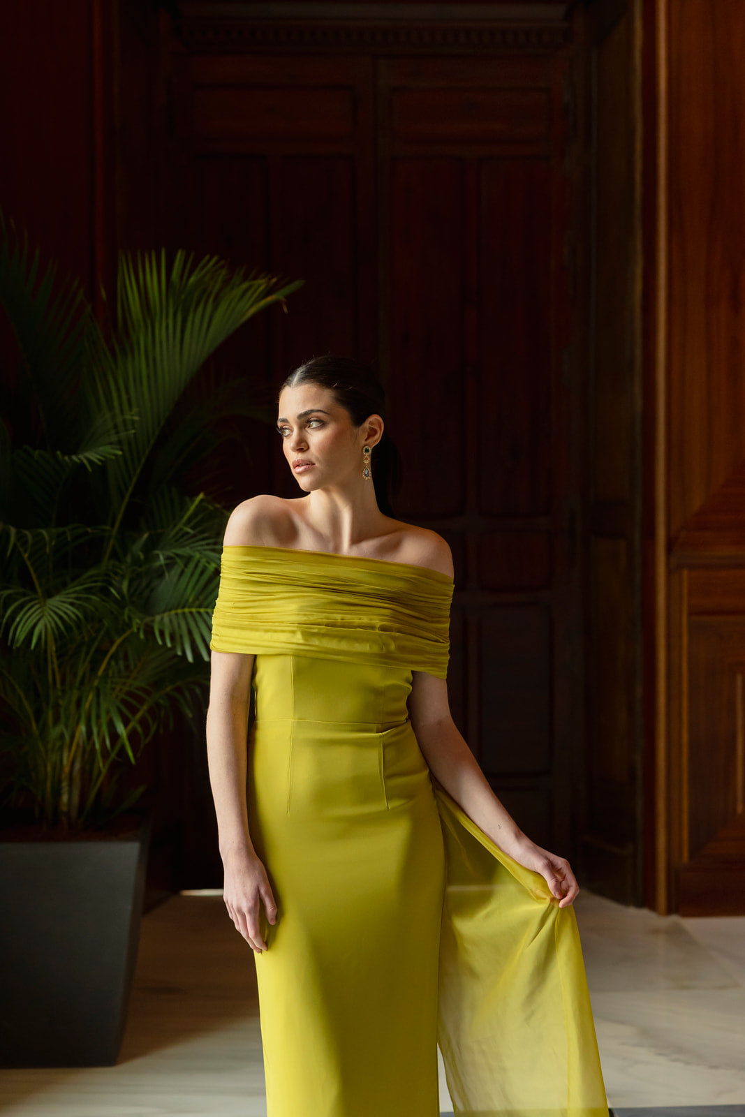 Vestido Cristina - oliva