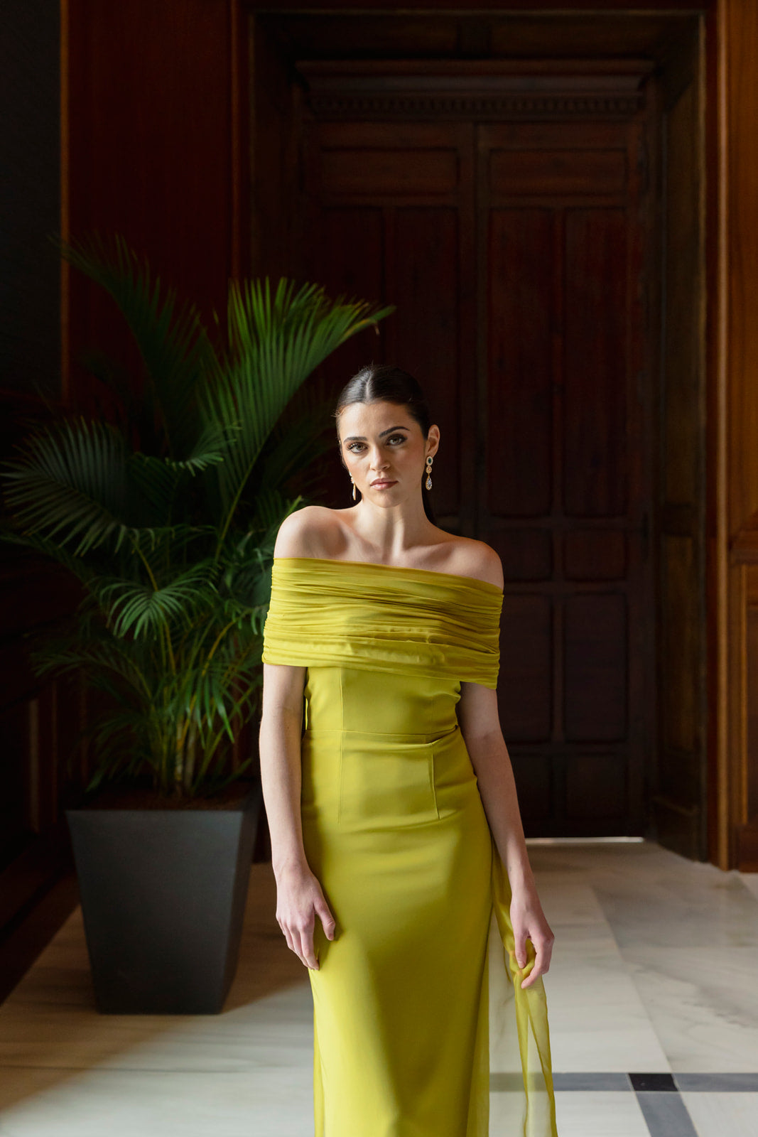 Vestido Cristina - oliva