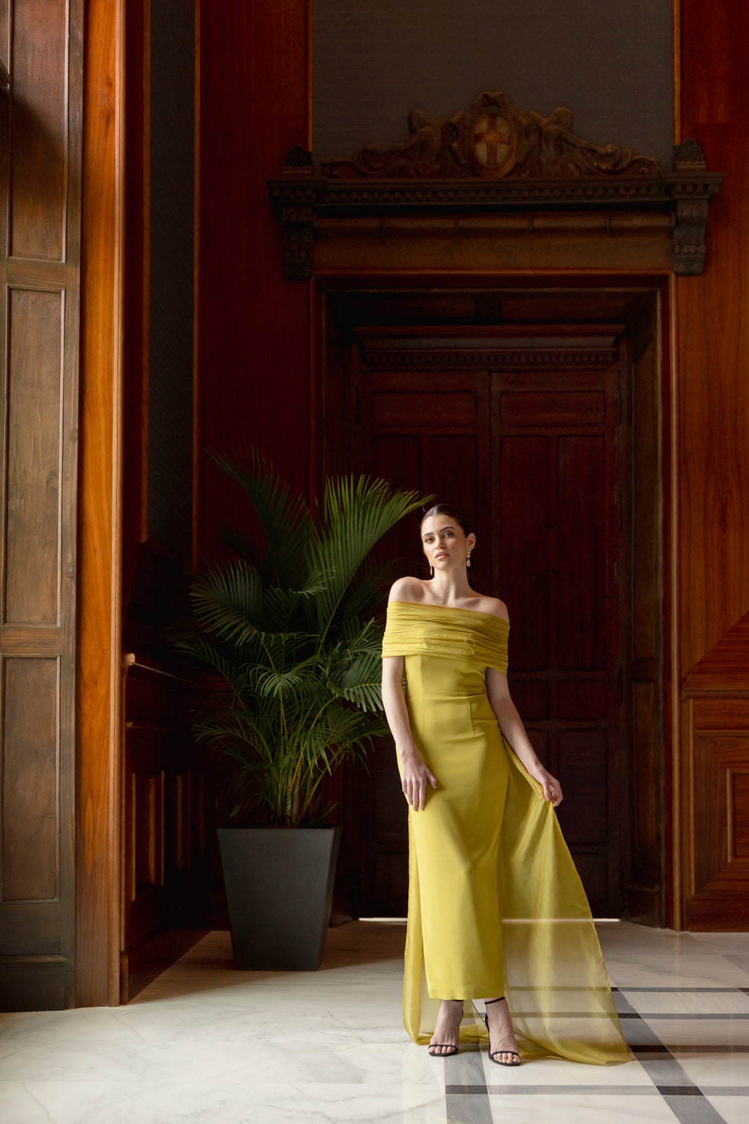 Vestido Cristina - oliva