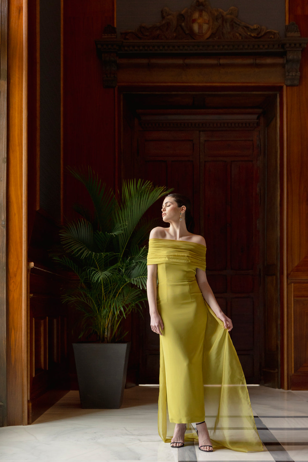 Vestido Cristina - oliva