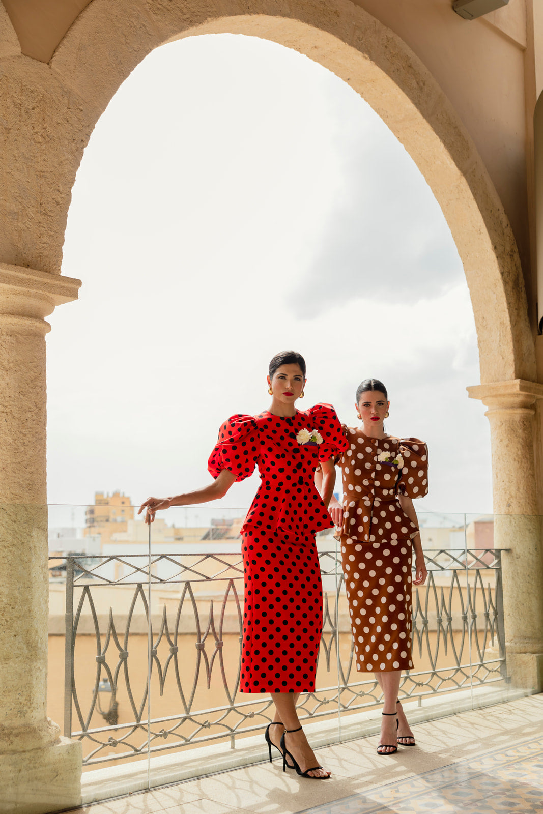 Falda Candela Midi - Rojo