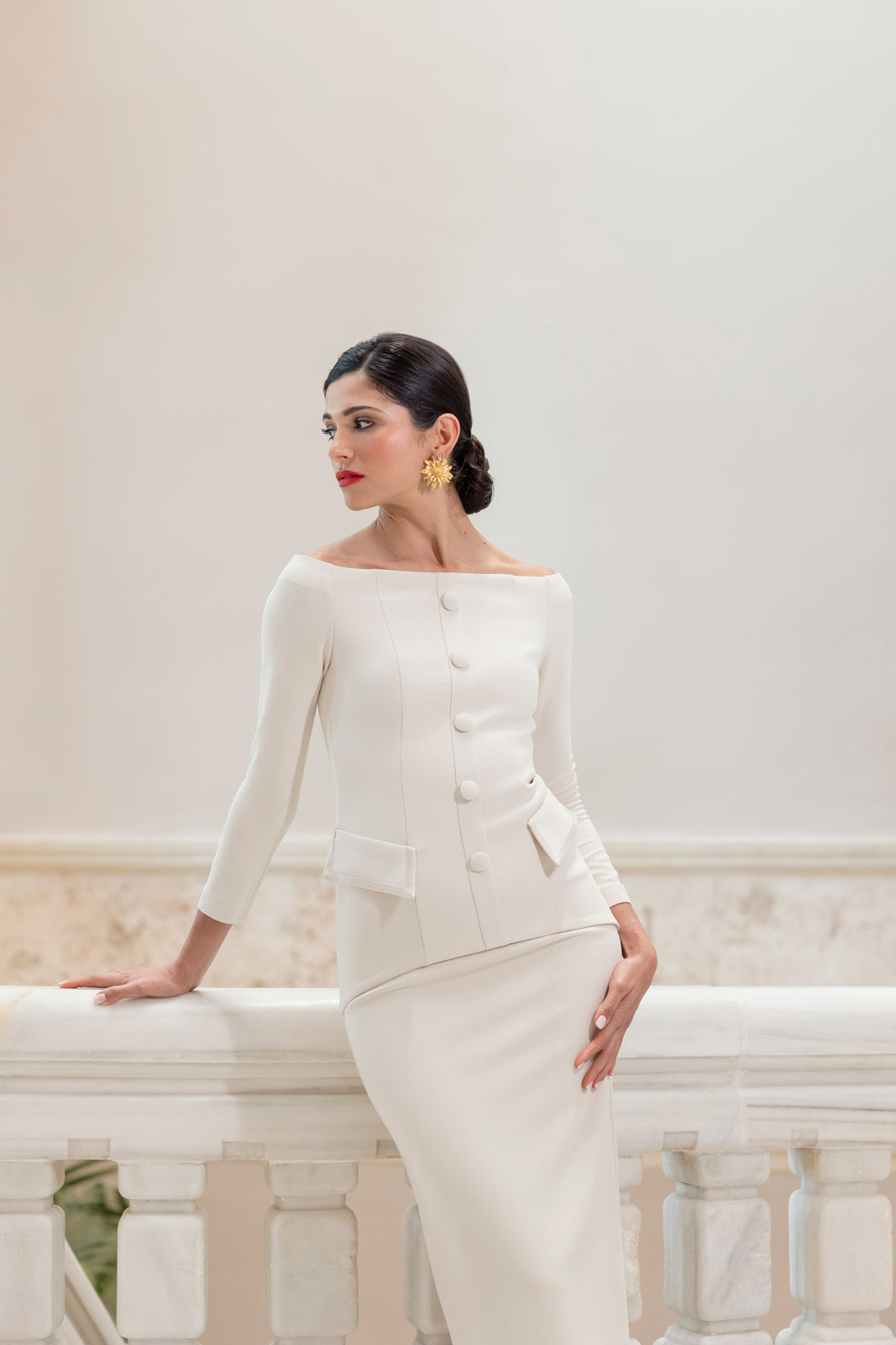 Chaqueta Bruneta - crema