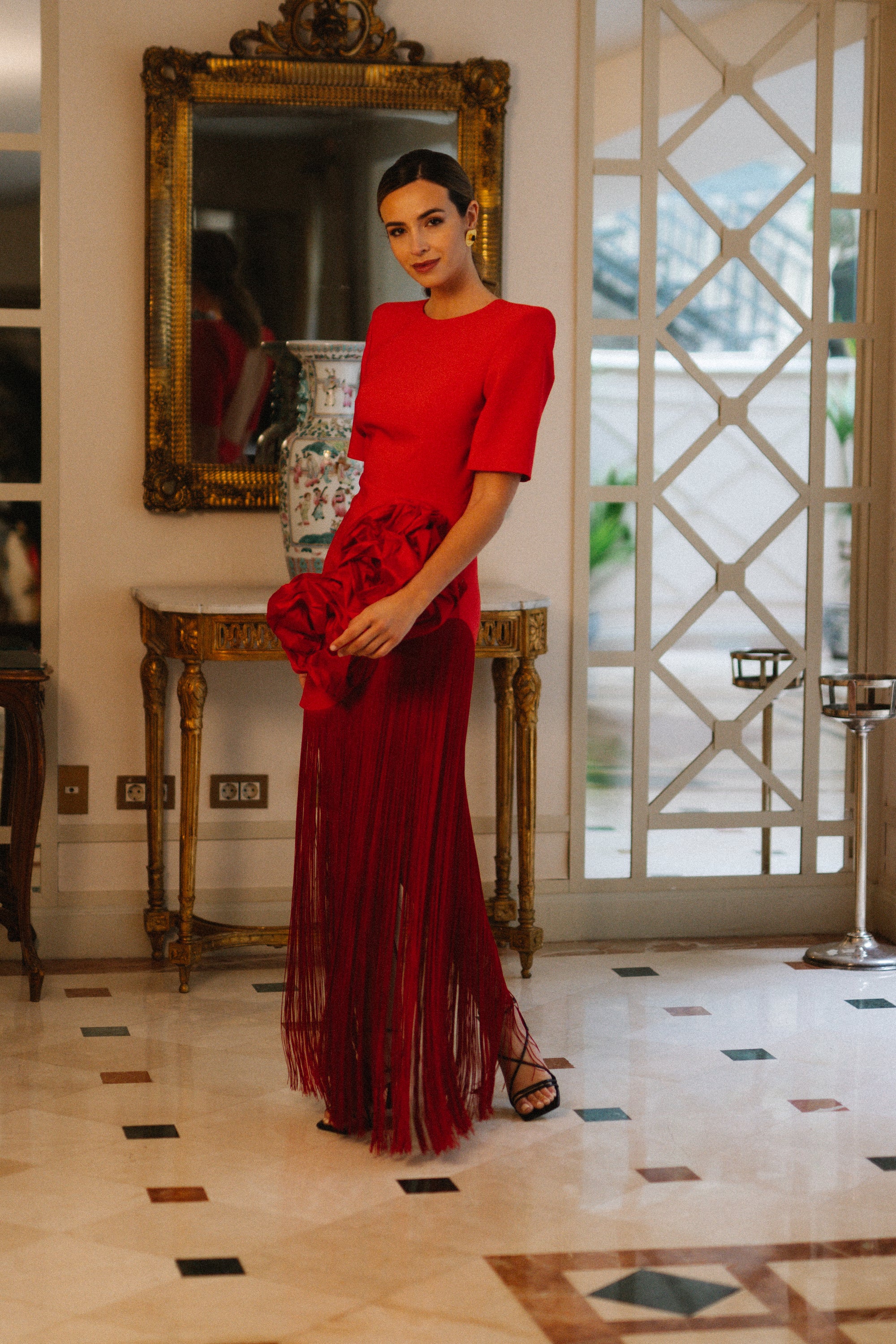 Vestido Aitana Mini - Rojo