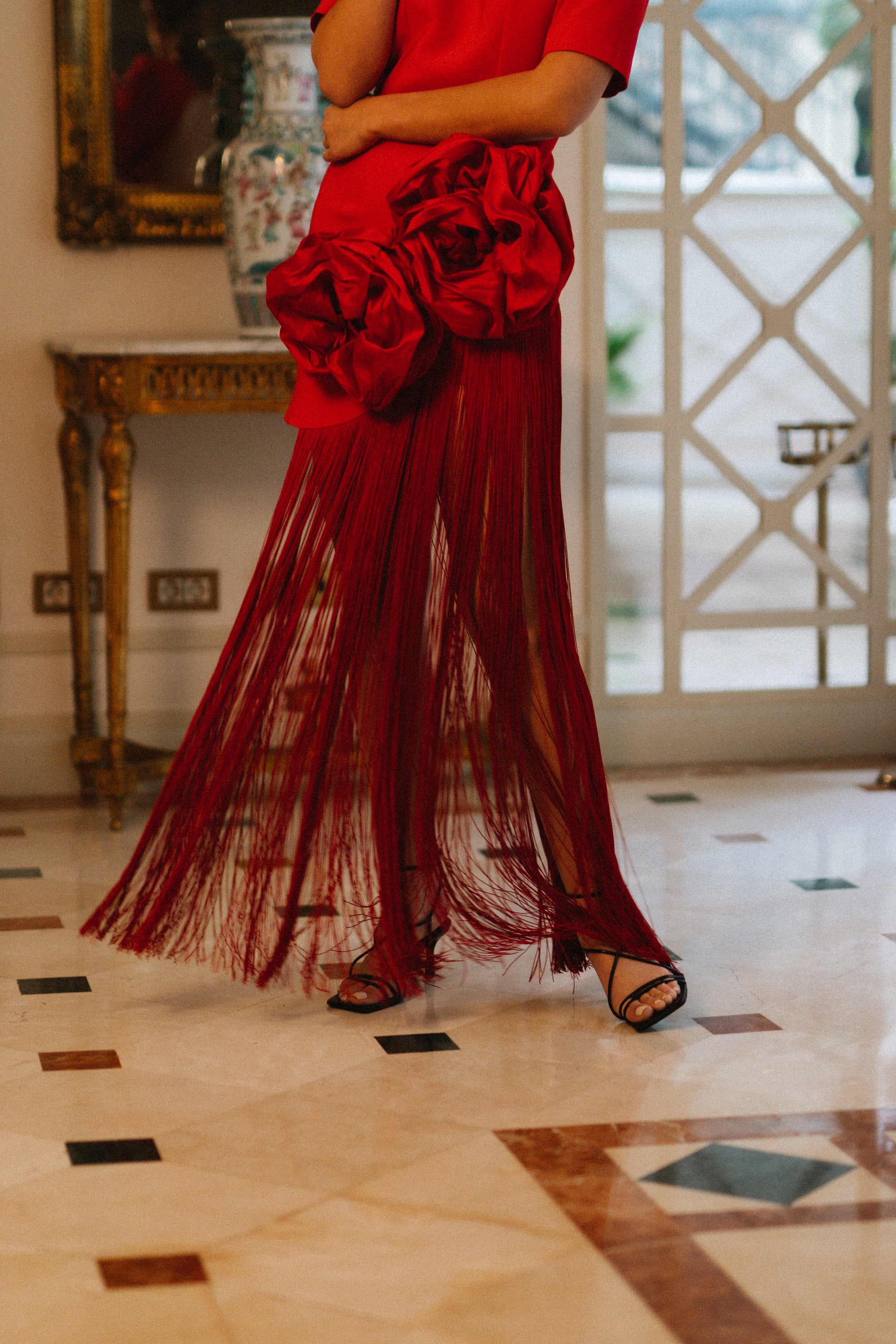 Vestido Aitana Mini - Rojo