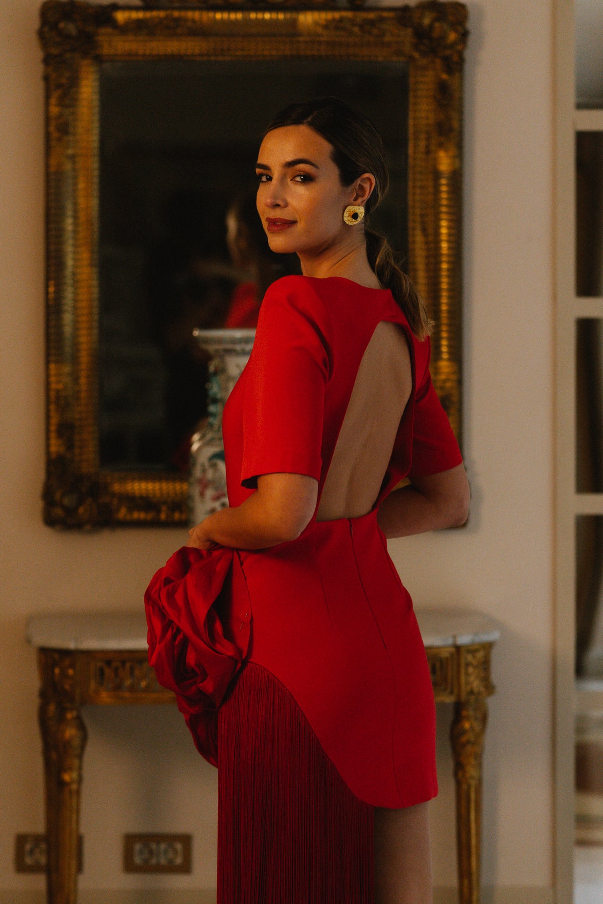Vestido Aitana Mini - Rojo