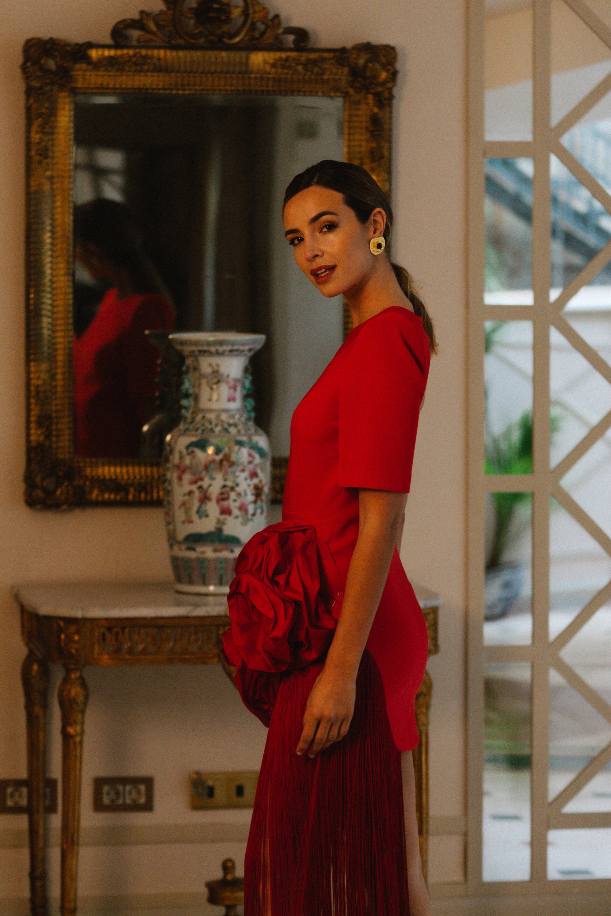 Vestido Aitana Mini - Rojo