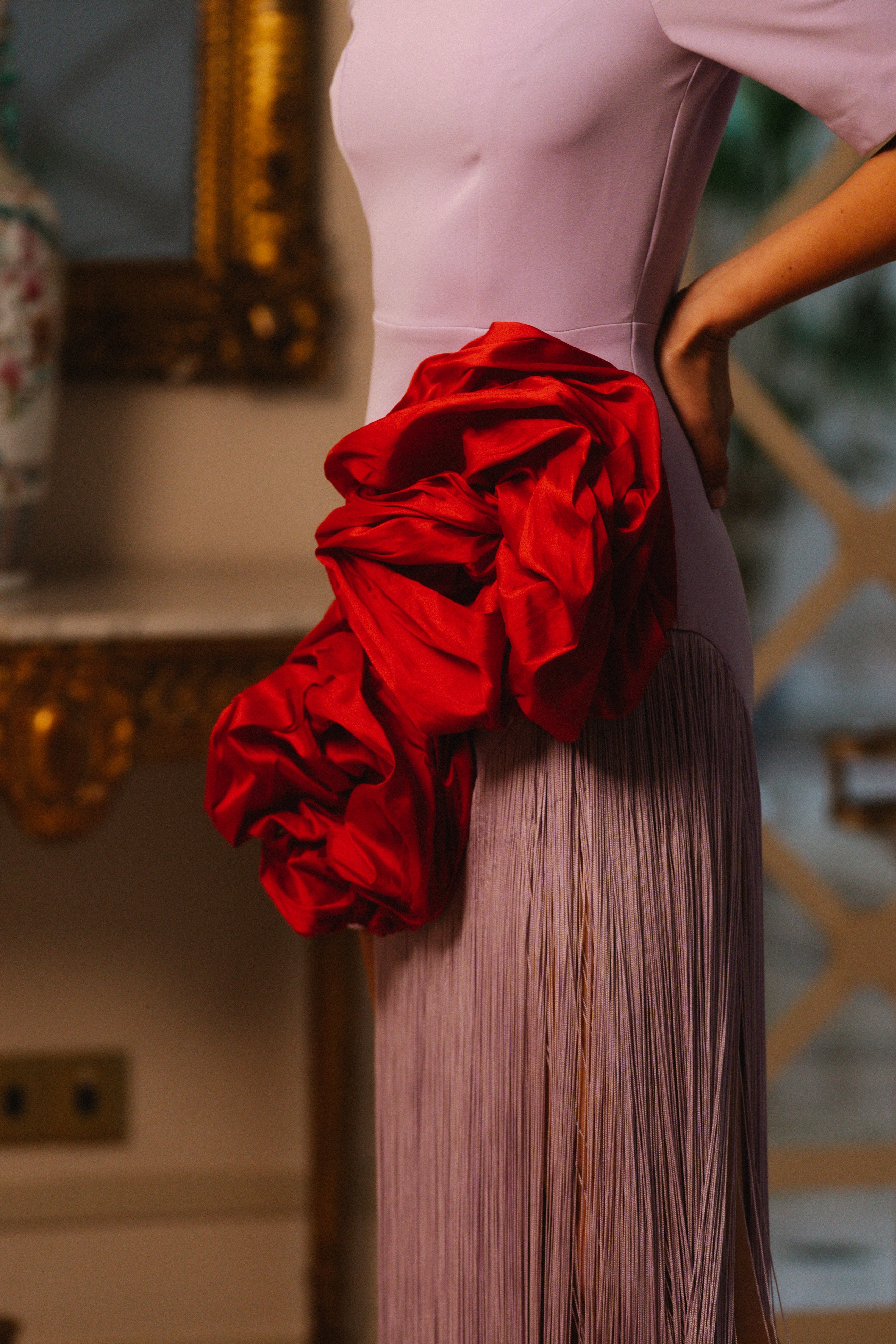 Vestido Aitana Mini - Malva