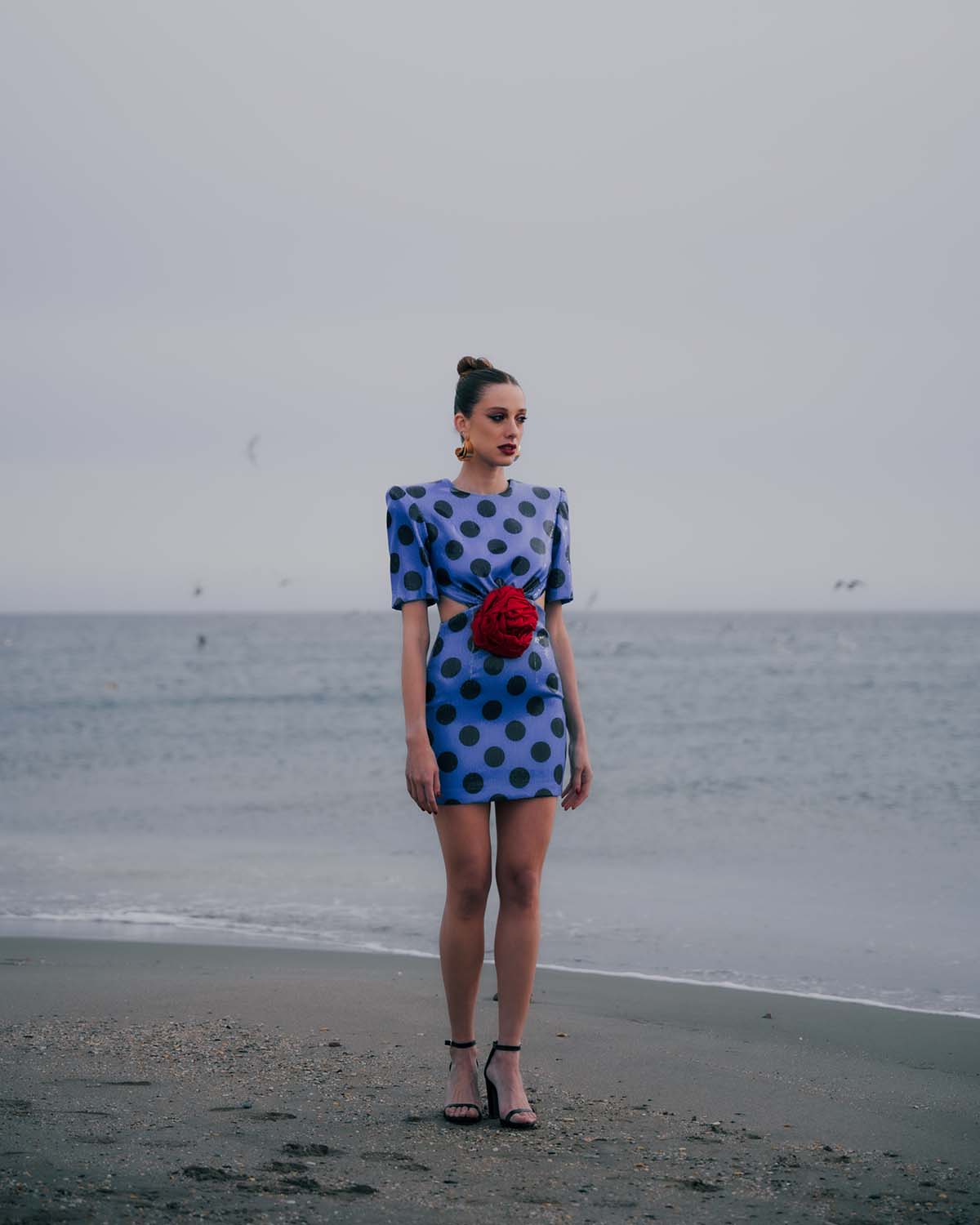 Vestido Pailletes Mini