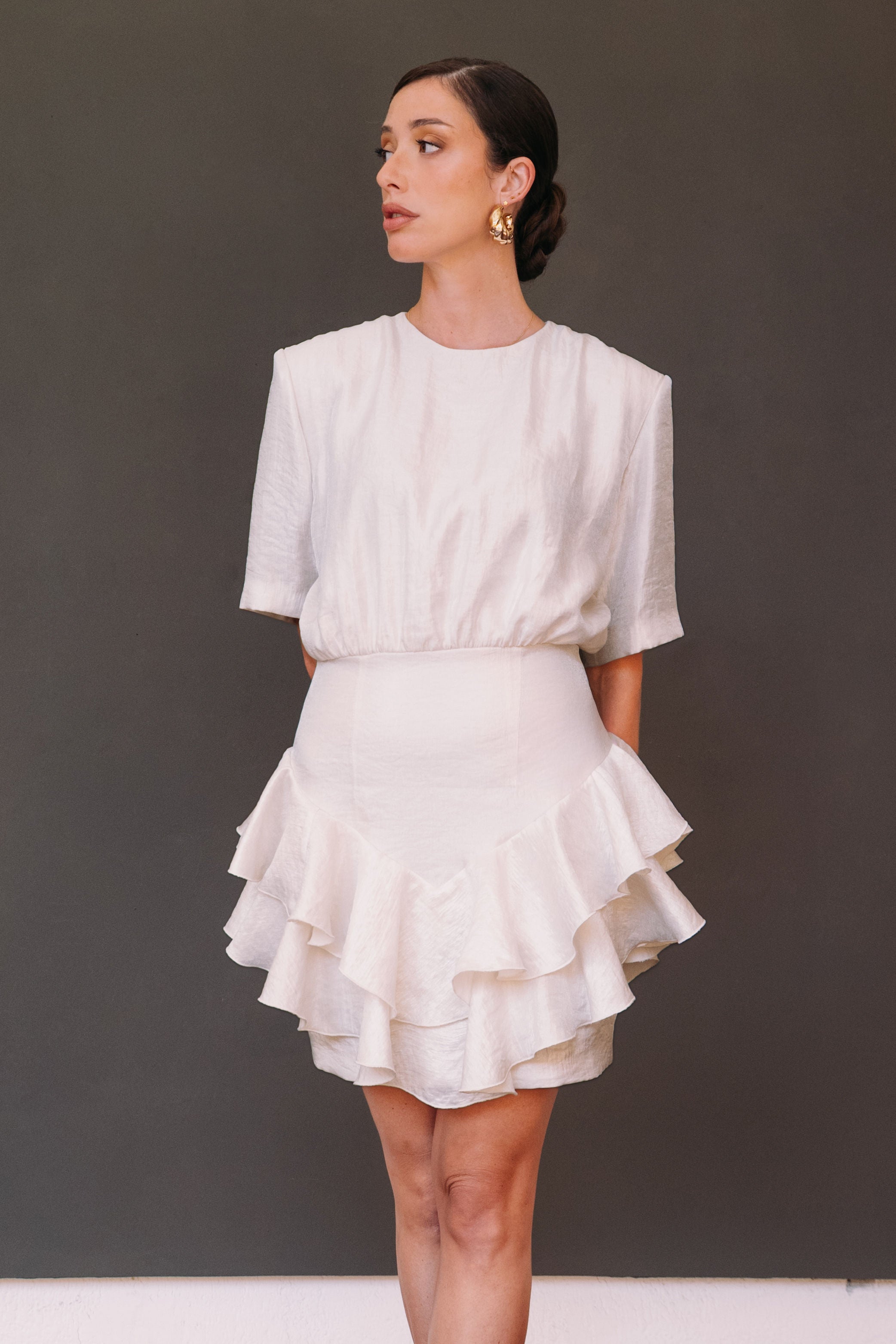 Vestido Carmen blanco