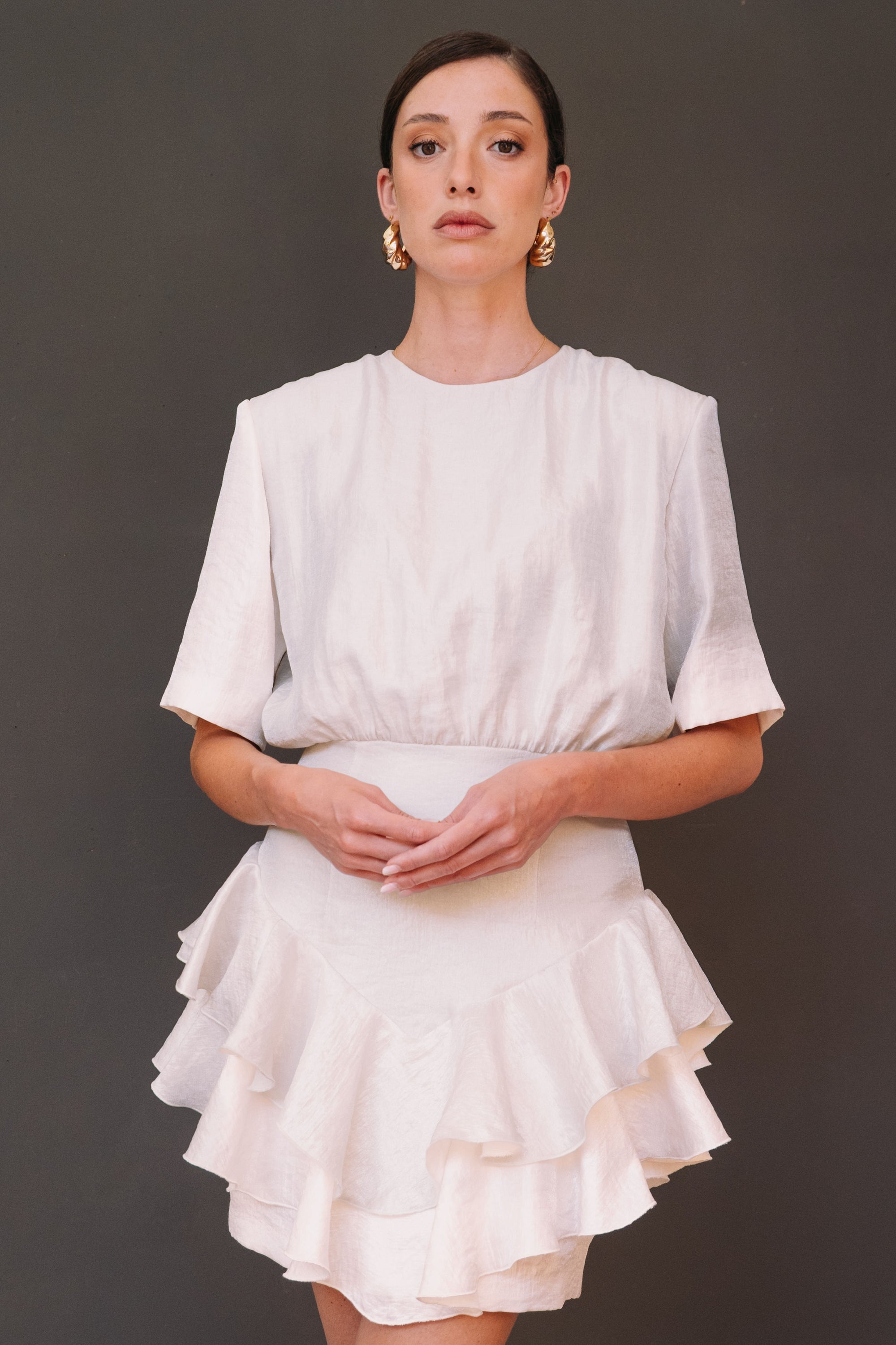 Vestido Carmen blanco