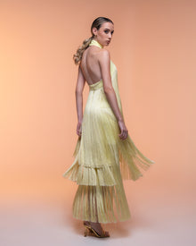 Vestido Salomé mantequilla