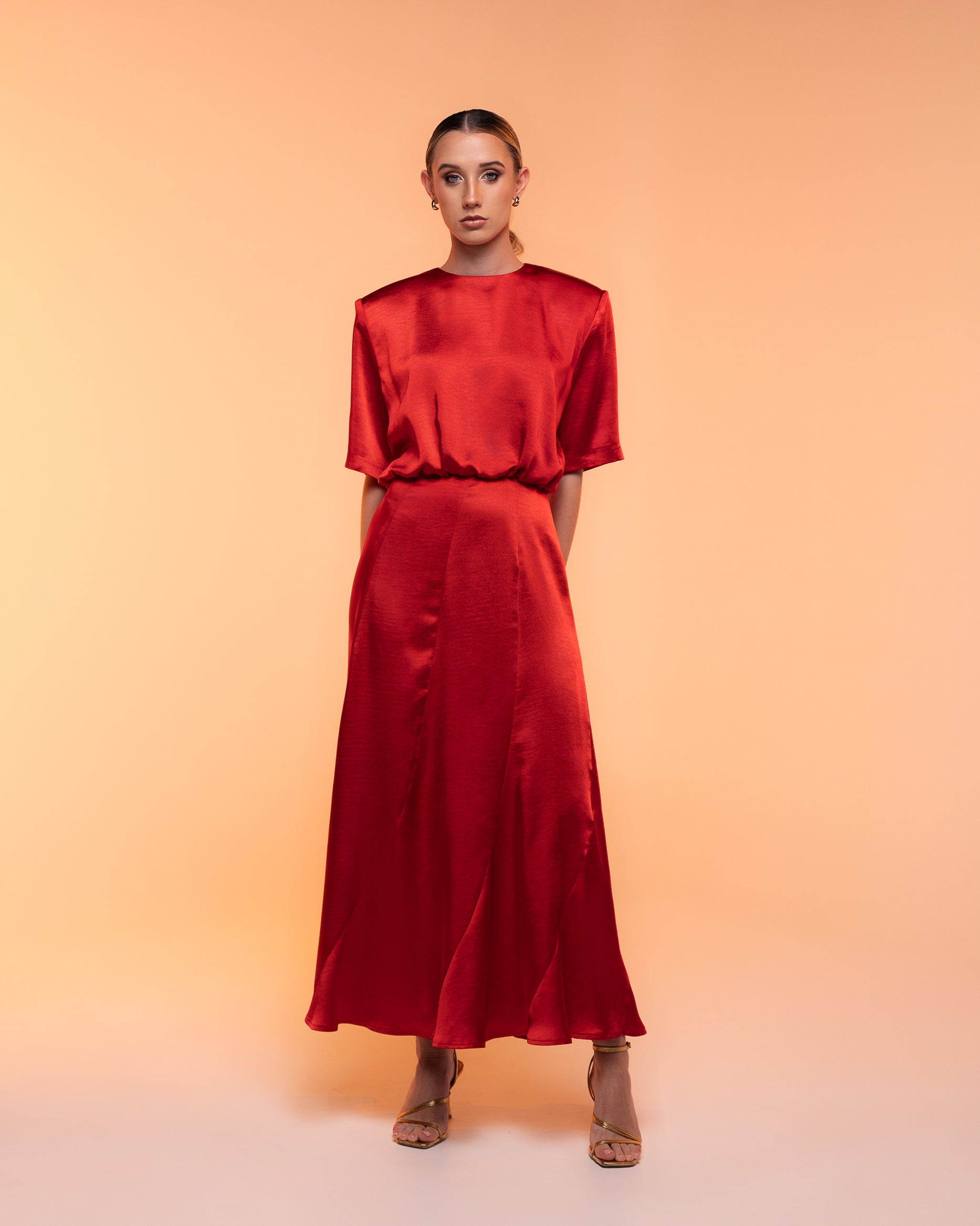 Vestido Julieta rojo