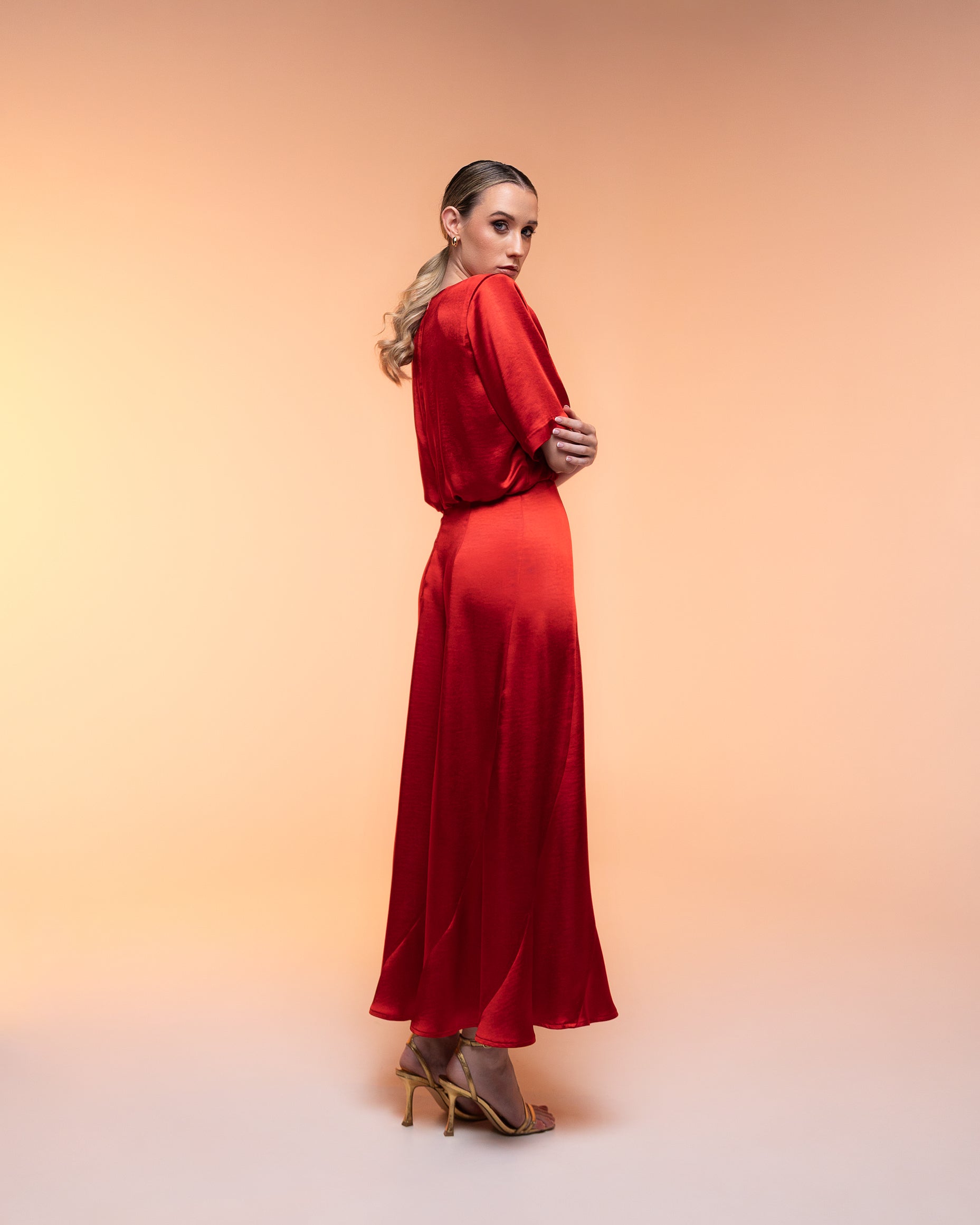 Vestido Julieta rojo