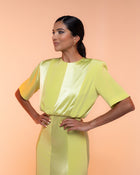 Vestido Julieta bicolor lima