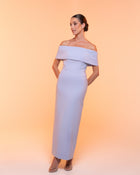 Vestido Fernanda celeste