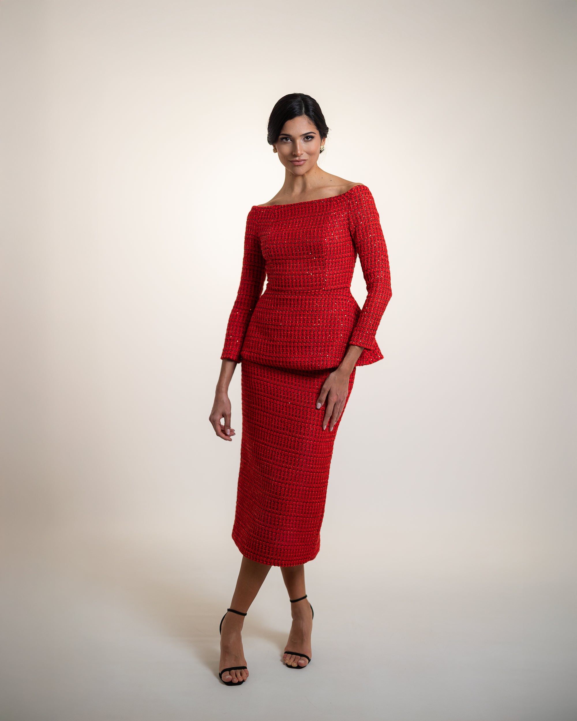 Conjunto Mariana rojo