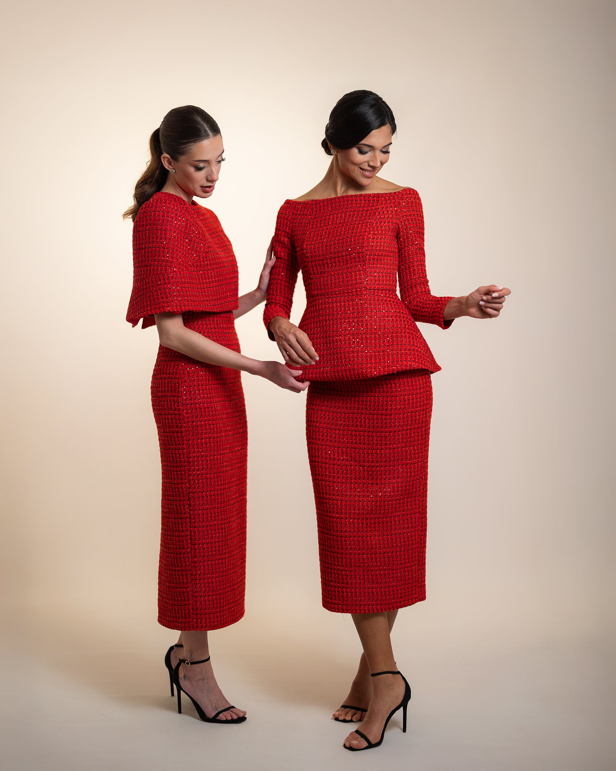 Conjunto Mariana rojo