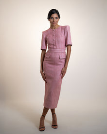 Vestido Tea - manga corta