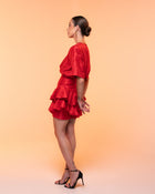 Vestido Carmen rojo