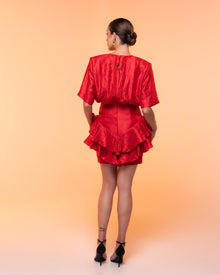 Vestido Carmen rojo