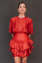 Vestido Carmen rojo