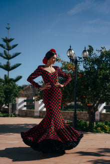 Puffed Flamenco Dress