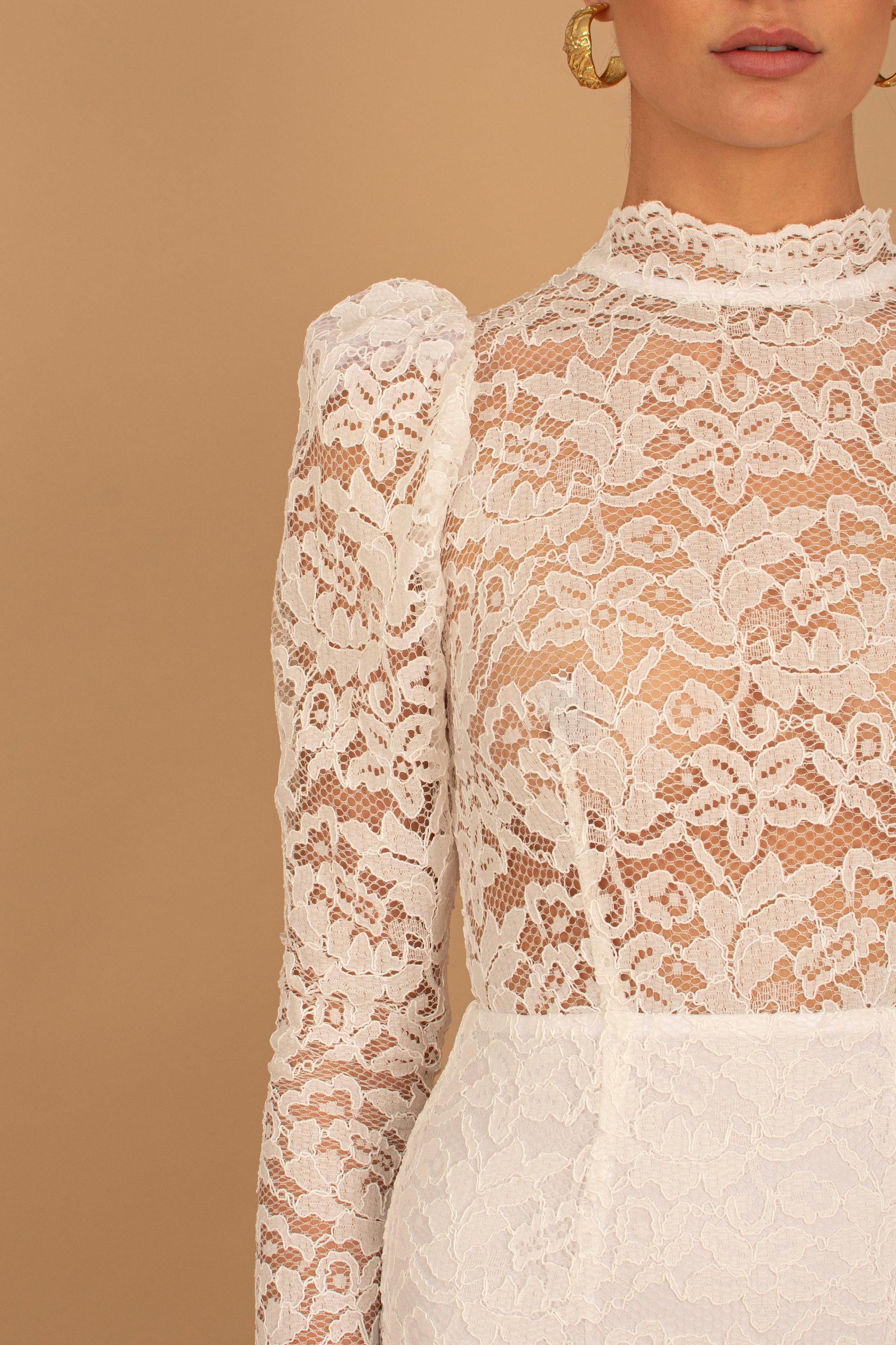 Vestido Cabo Midi - Blanco