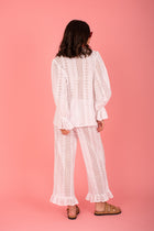 Ruffle Lawn Shirt