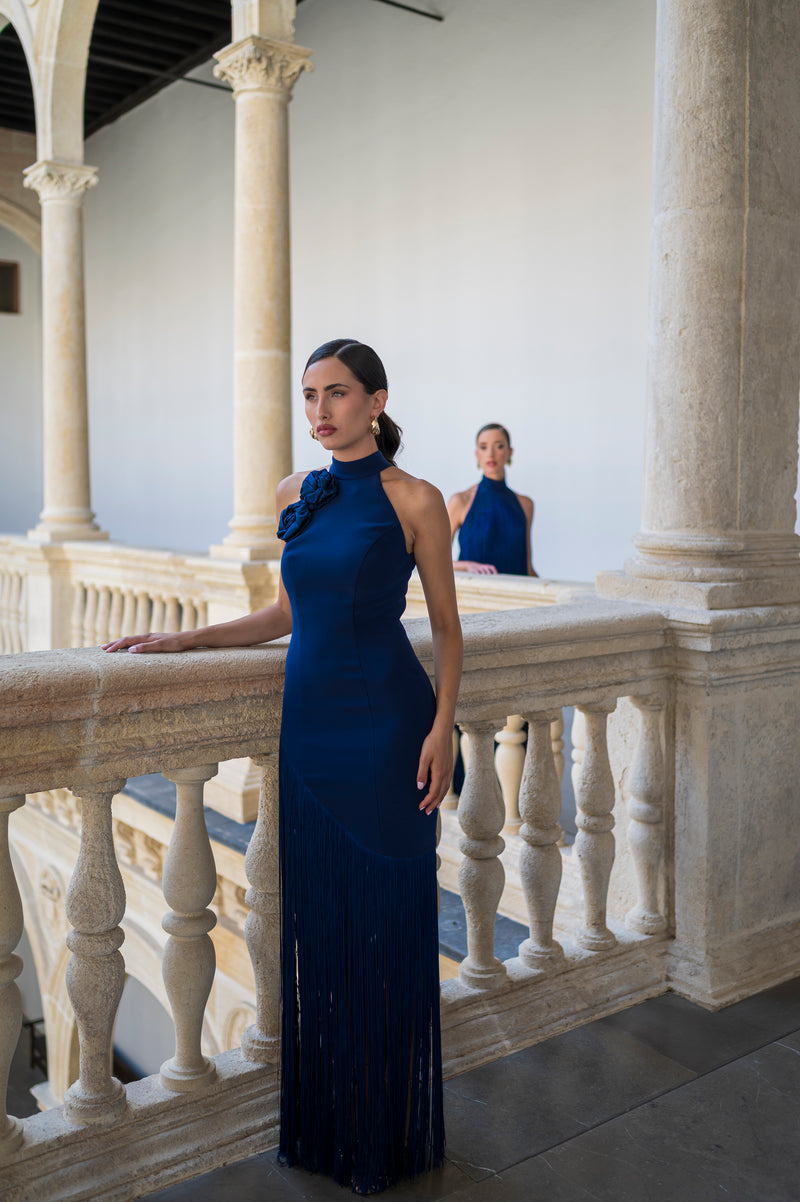 Vestido Petra Mini - Azul Marino