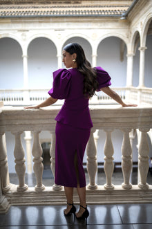 Chaqueta Catalina - Berenjena