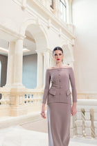 Falda Bruneta Midi - Topo