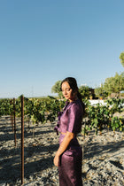 Conjunto Jacinta - Berenjena