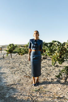 Conjunto Jacinta Midi - Azul